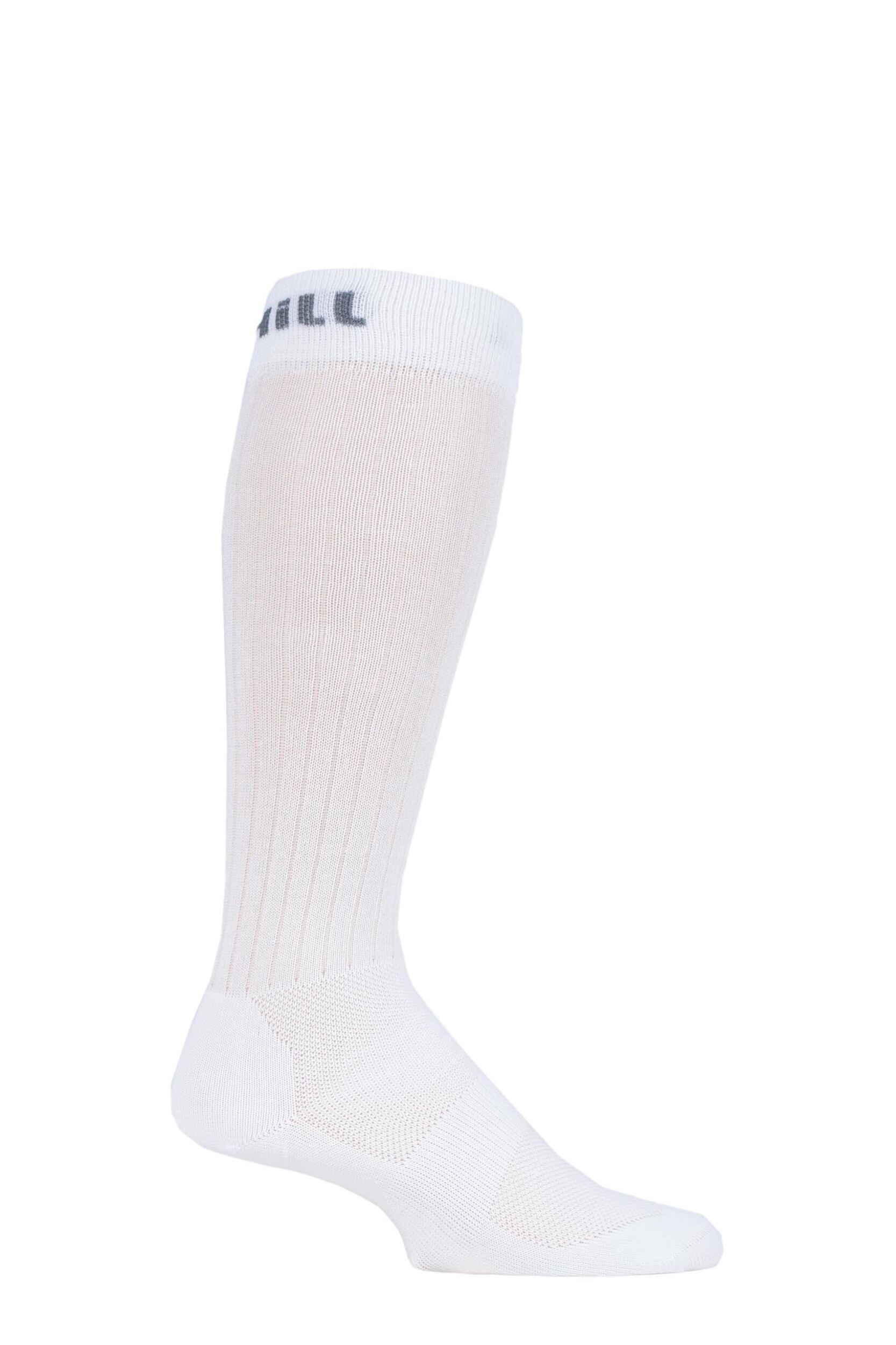 1 Pair White UpHill Sport Summer Course 3 Layer L2 Socks Unisex 3-5 Unisex - Uphill Sport