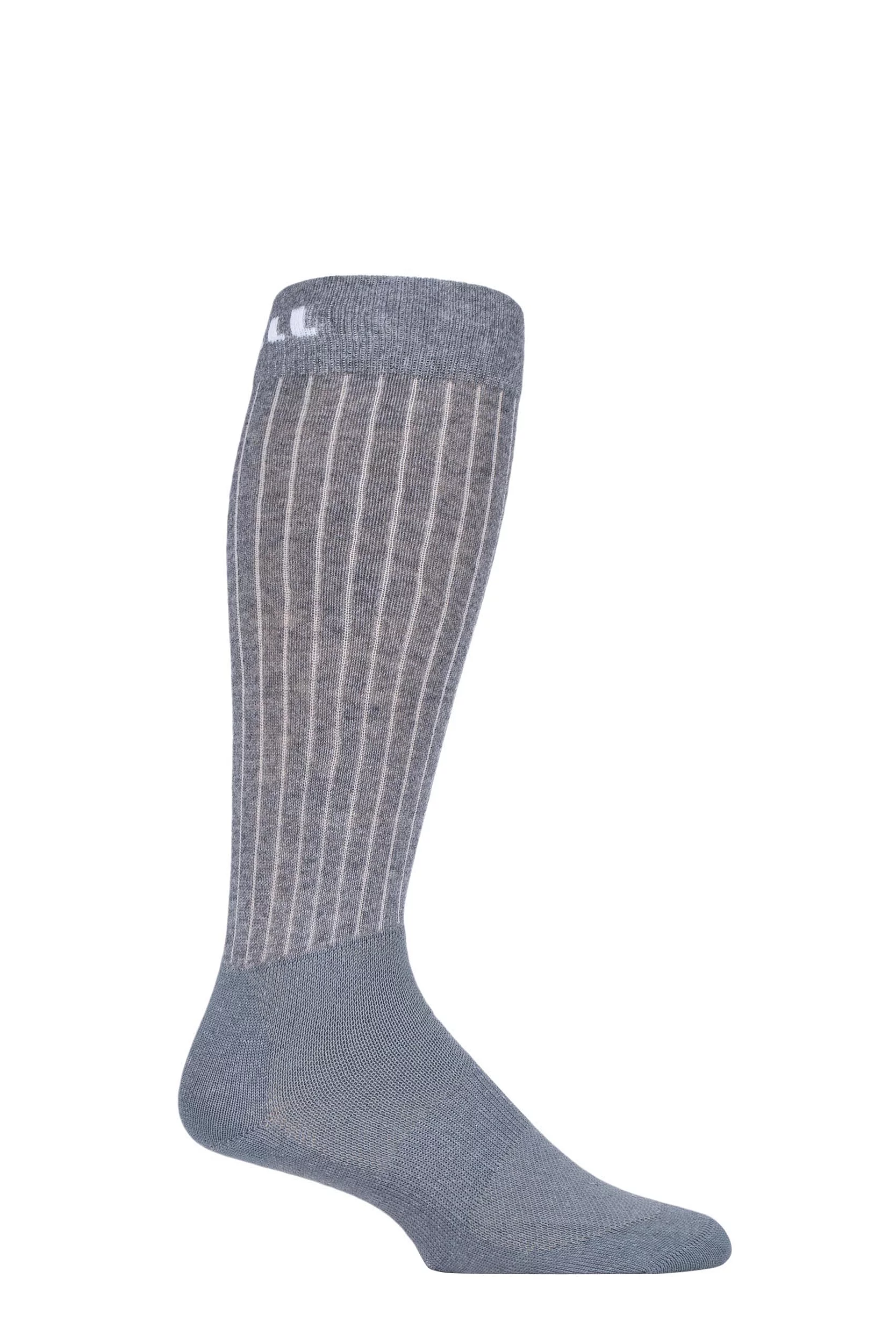 1 Pair Grey UpHillSport "Winter Course 3 Layer L3 Horse Riding Socks Unisex 12-2.5 Unisex - Uphill Sport