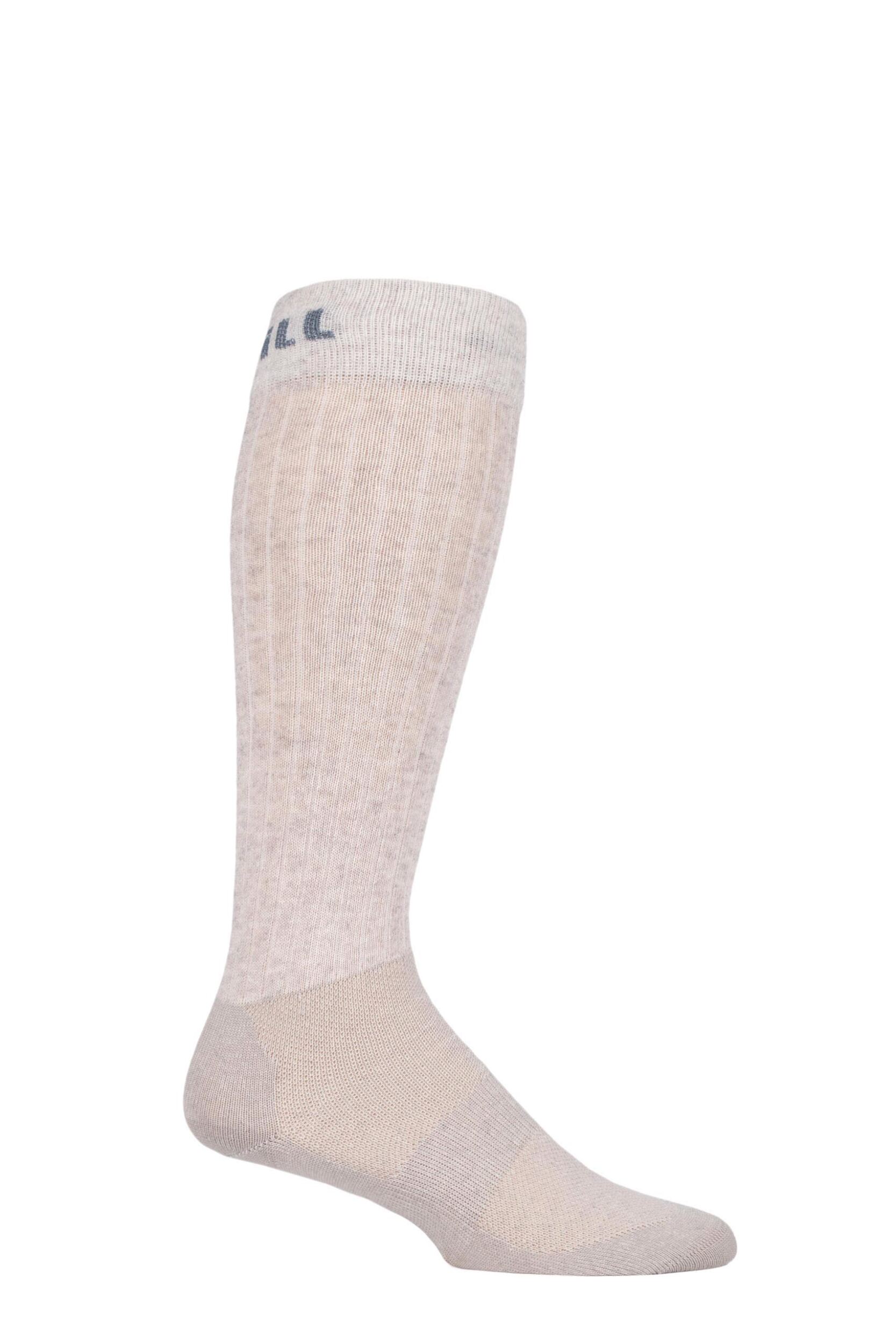 1 Pair Natural UpHillSport "Winter Course 3 Layer L3 Horse Riding Socks Unisex 8.5-11 Unisex - Uphill Sport