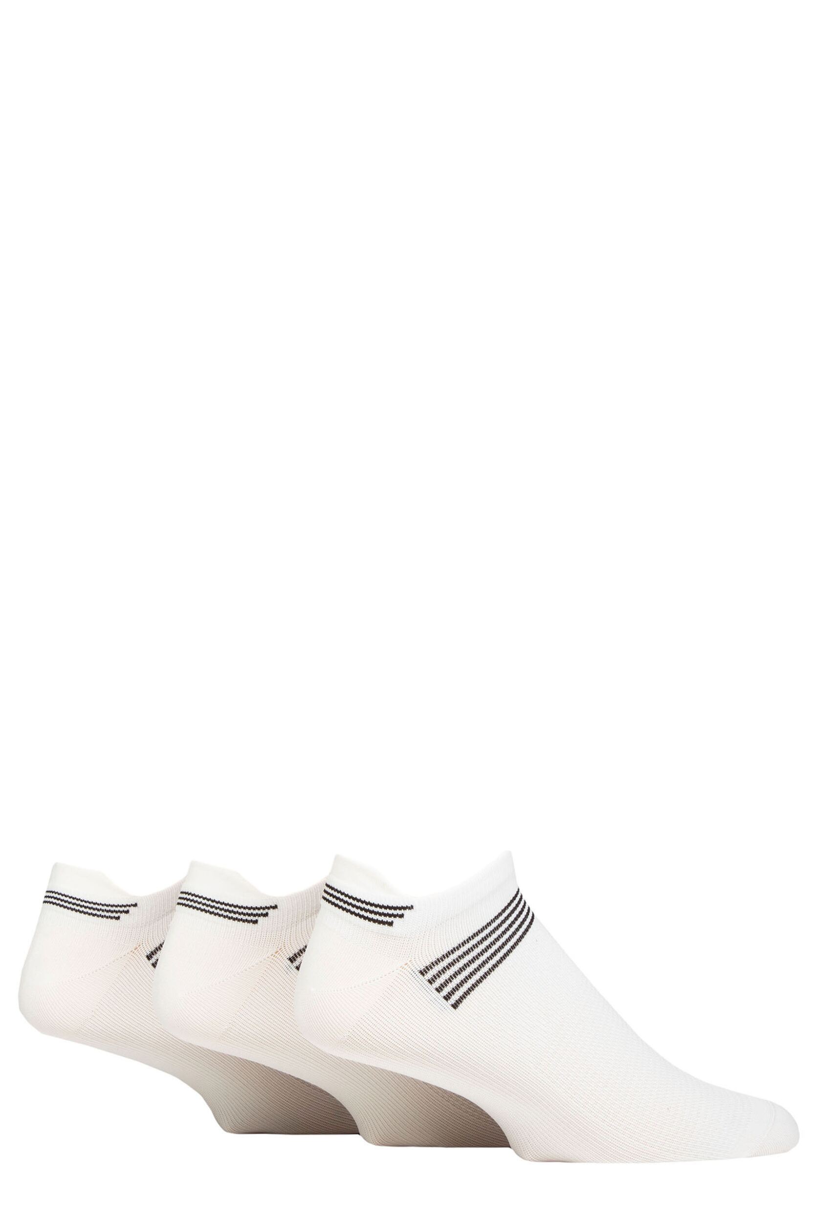 Image of Mens 3 Pair Glenmuir Technical Compression Sports Socks White 7-11 Mens