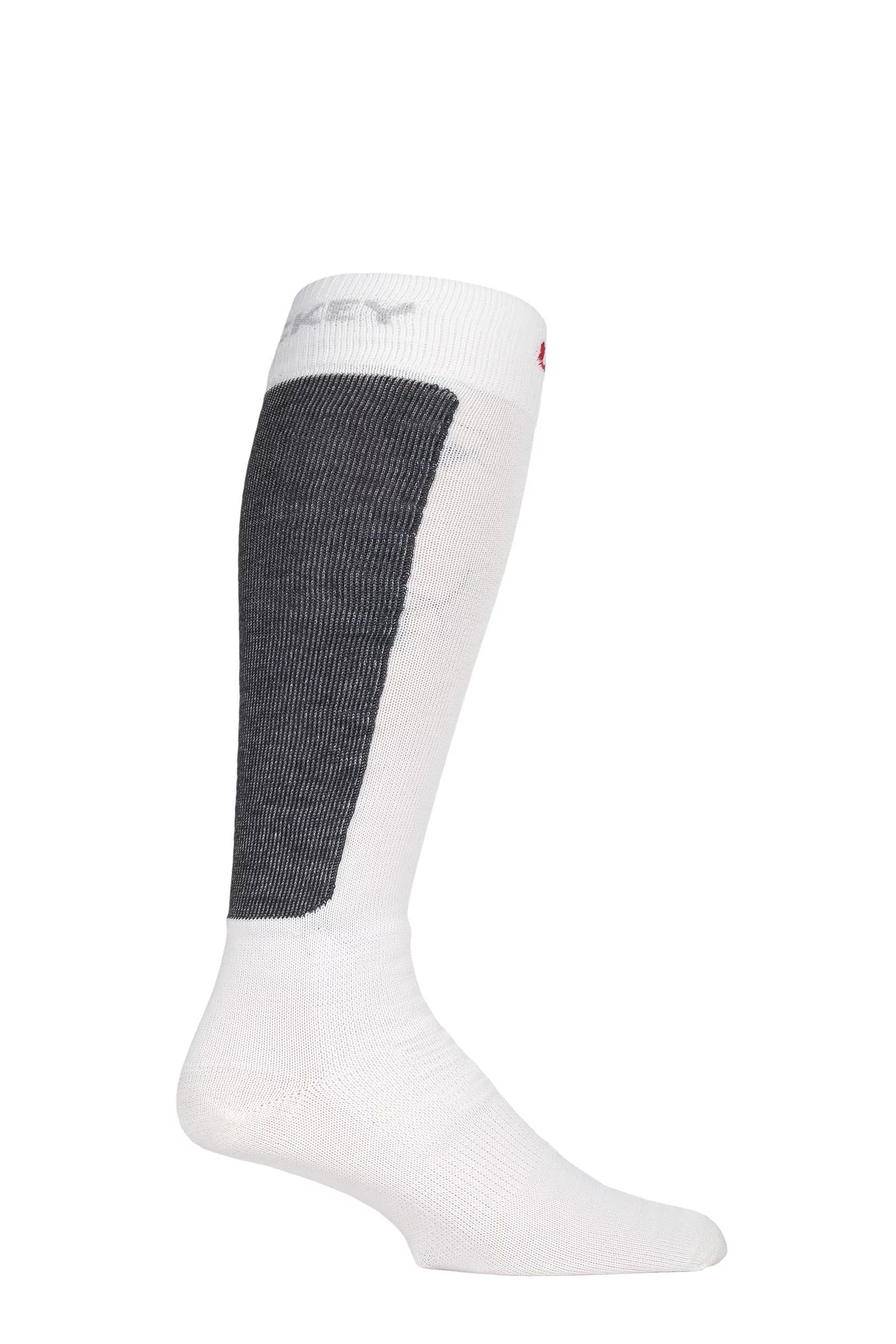 1 Pair Off White Made in Finland 3 Layer Ice Hockey Socks with Kevlar Unisex 8.5-11 Unisex - Uphill Sport