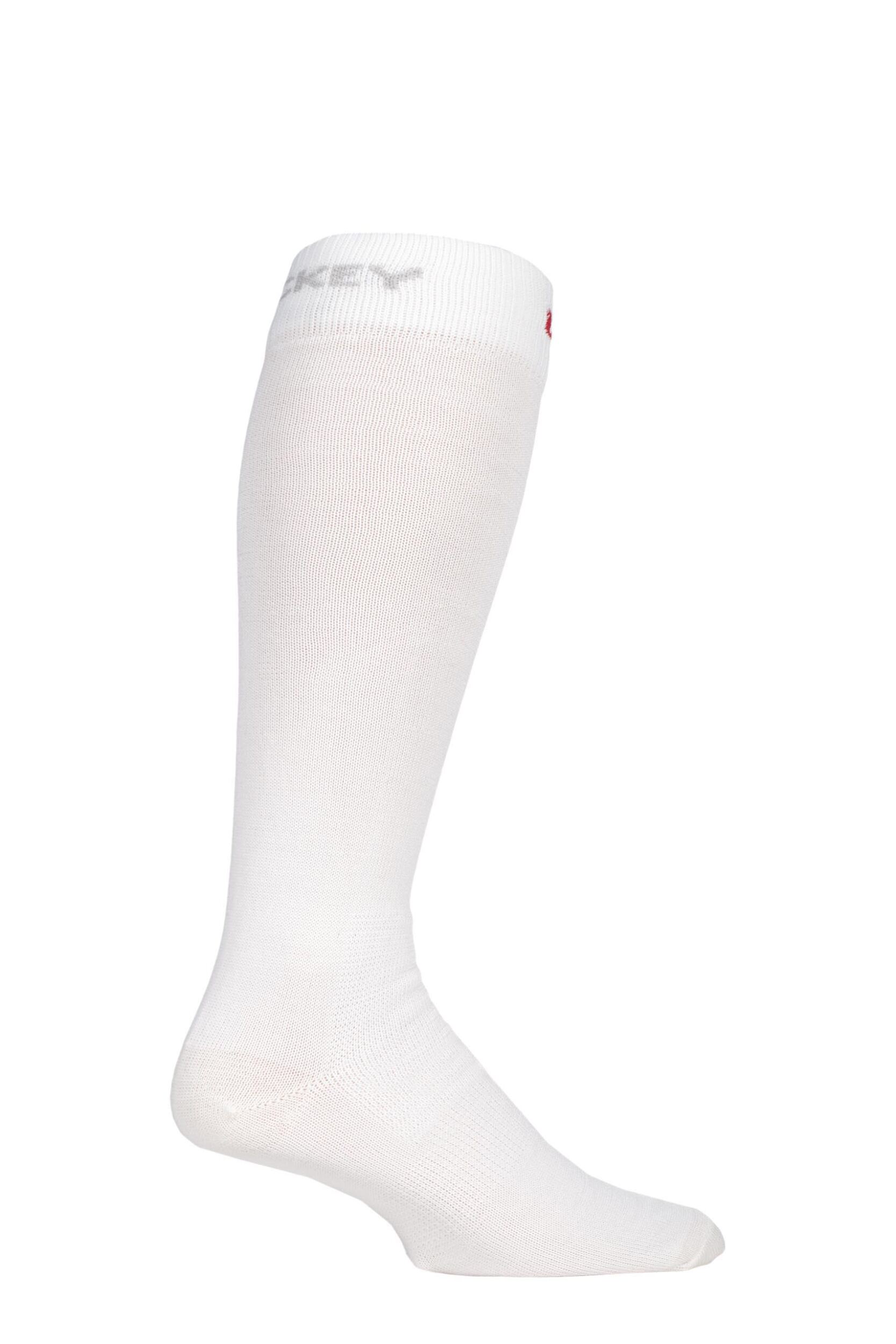1 Pair Off White Made in Finland 3 Layer Ice Hockey Socks Unisex 5.5-8 Unisex - Uphill Sport