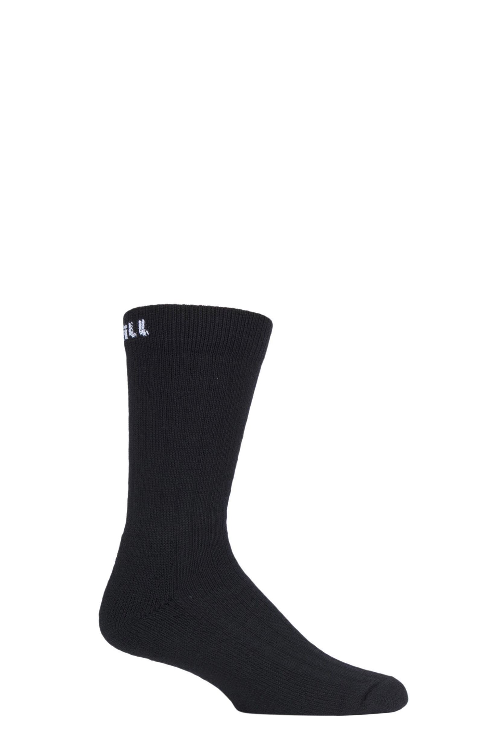 1 Pair Black UpHillSport "Kaldo" Hunting H5 Boot Socks Unisex 8.5-11 Unisex - Uphill Sport