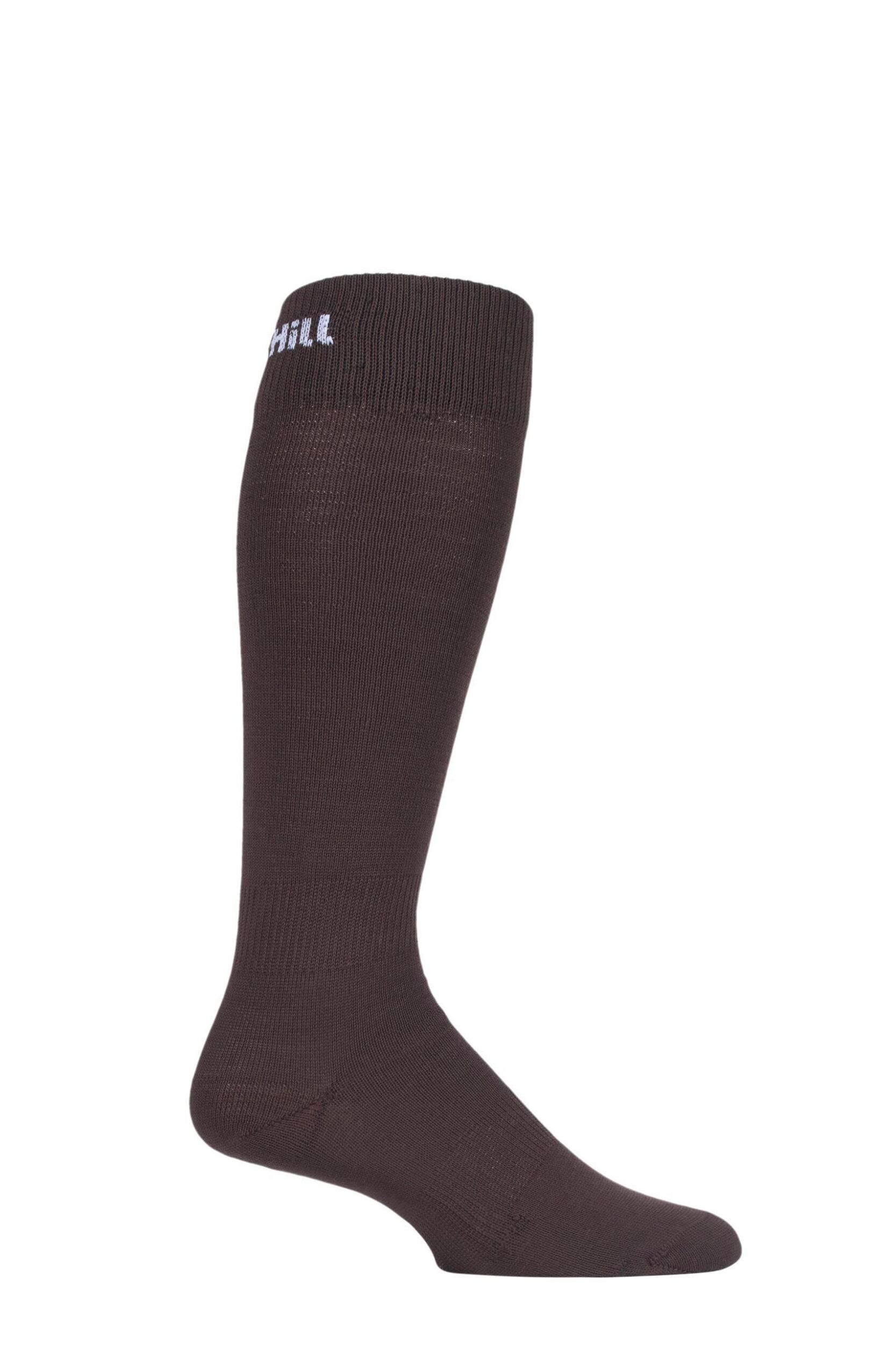 1 Pair Brown UpHillSport Kaihu Hunting 3 Layer L4 Socks Unisex 3-5 Unisex - Uphill Sport