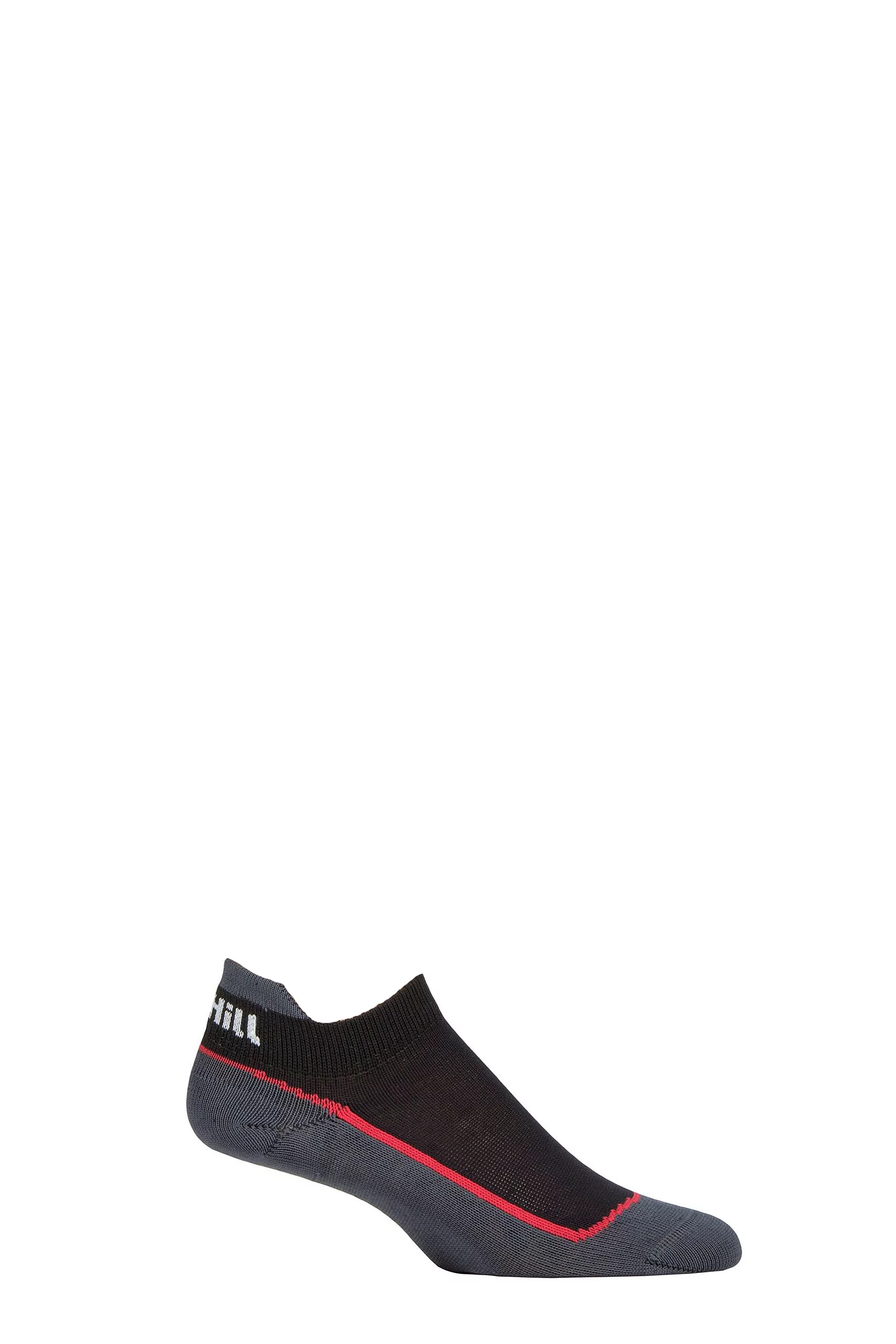 1 Pair Black UpHill Sport Bermuda Golf Low 3 Layer L2 Socks Unisex 5.5-8 Unisex - Uphill Sport