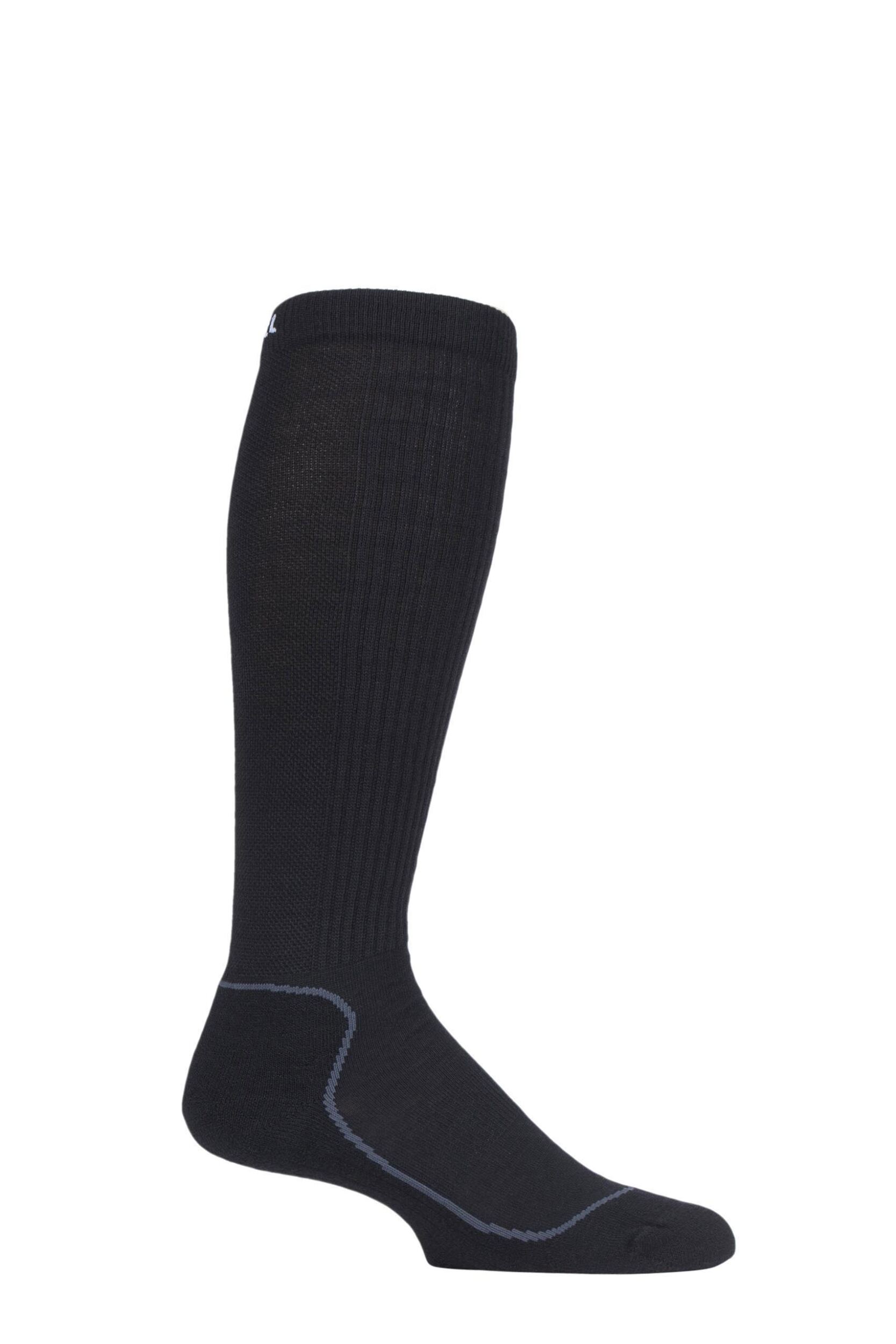 1 Pair Black UpHillSport Aarea Hunting 4 Layer H4 Socks Unisex 5.5-8 Unisex - Uphill Sport