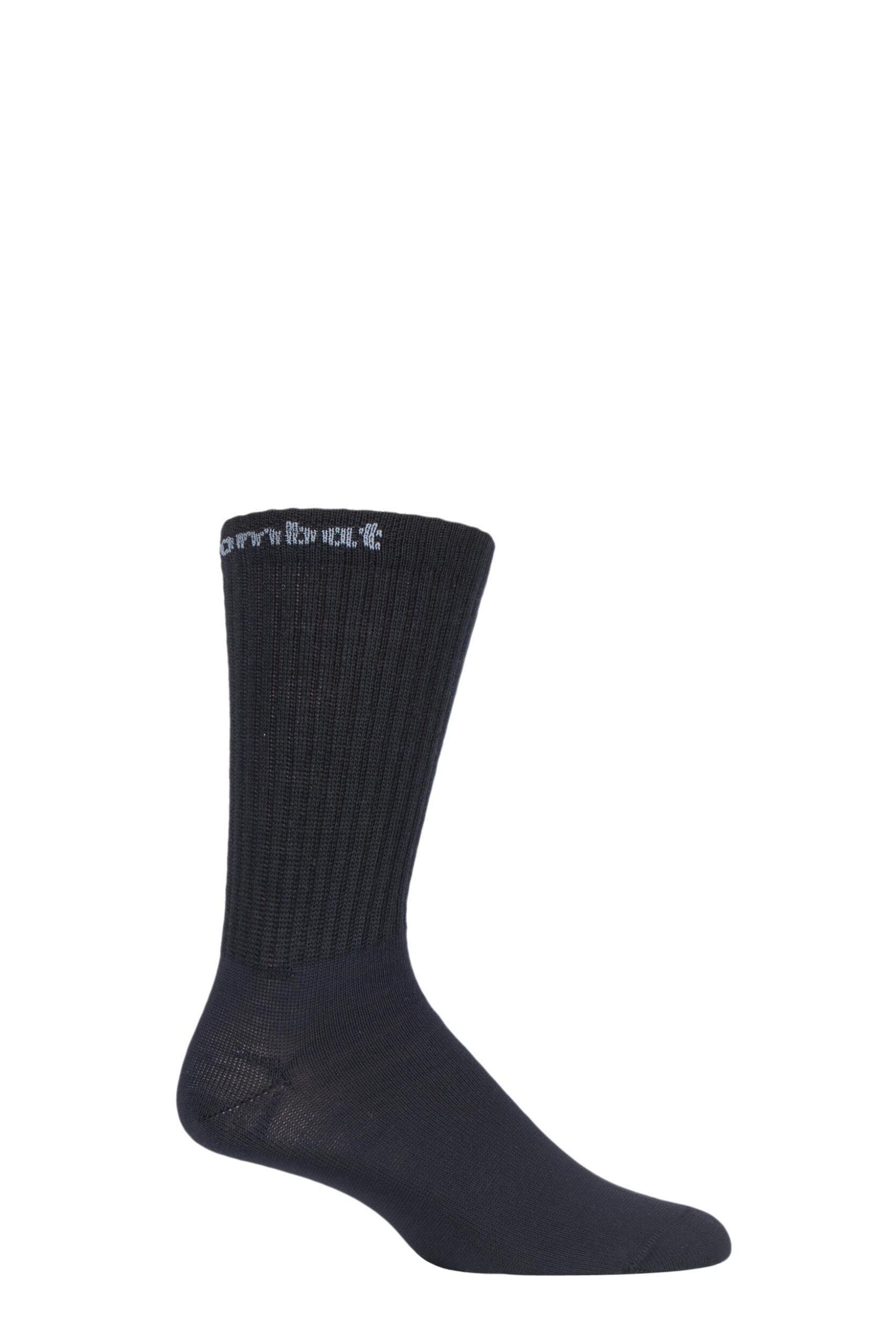1 Pair Black UpHill Sport Combat Tactical 3-Layer L4 Socks Unisex 3-5 Unisex - Uphill Sport