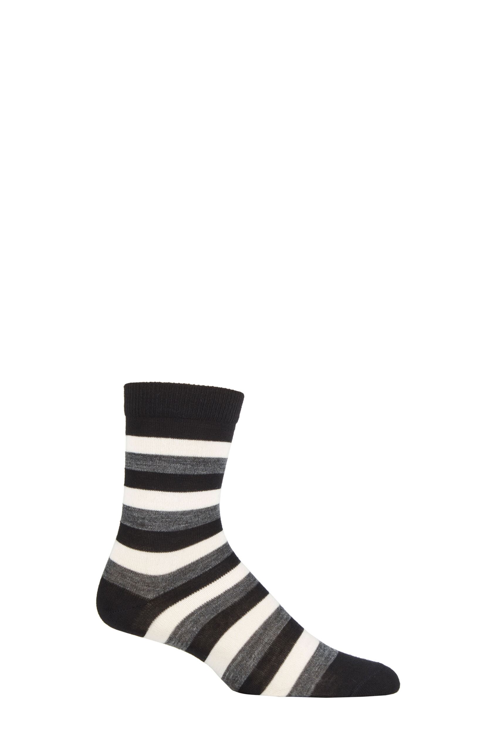 UphillSport 1 Pair Aito Merino Everyday Comfort Socks Grey / White / Black 8-11 Unisex
