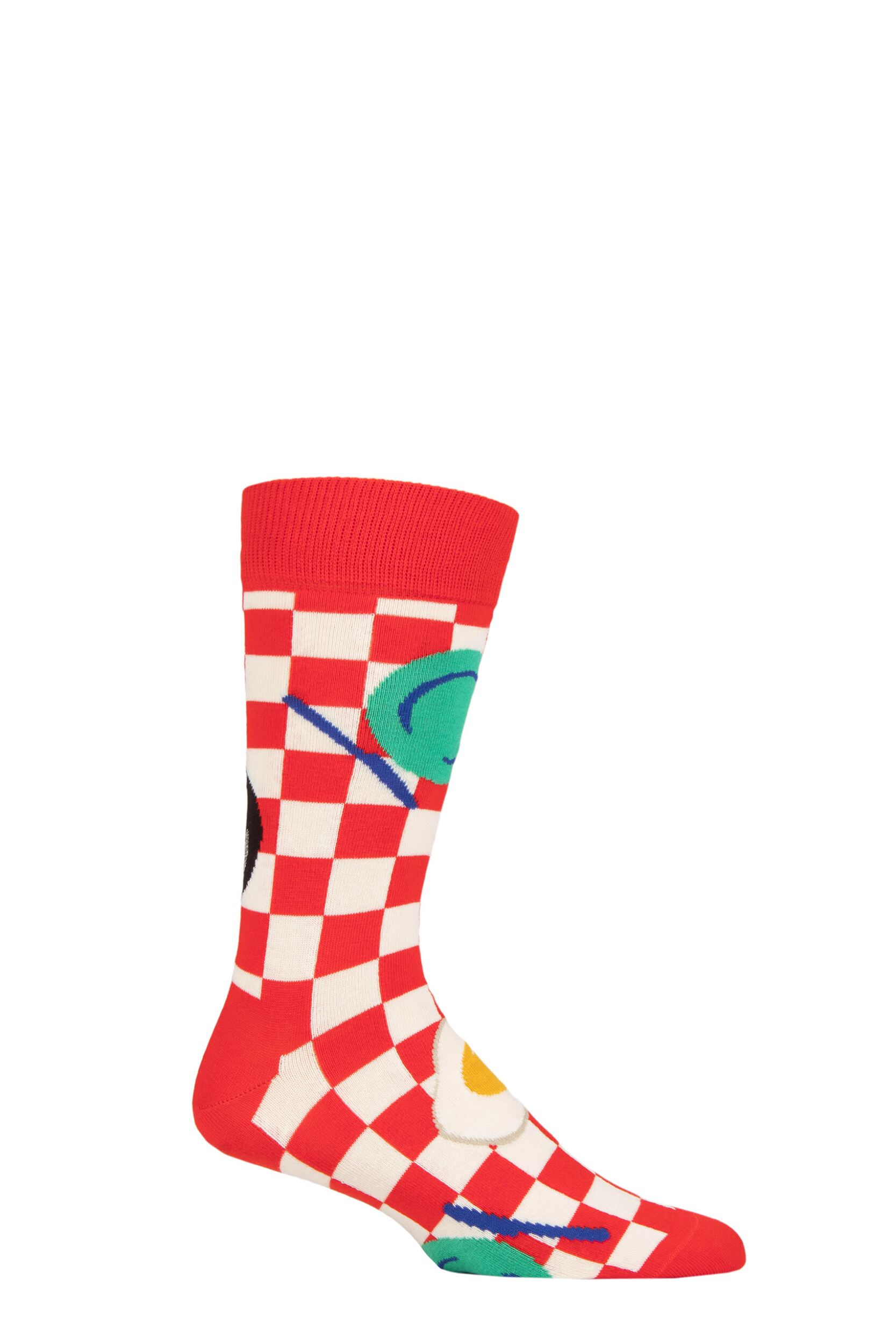 Happy Socks 1 Pair Early Bird Socks Multi 4-7 Unisex