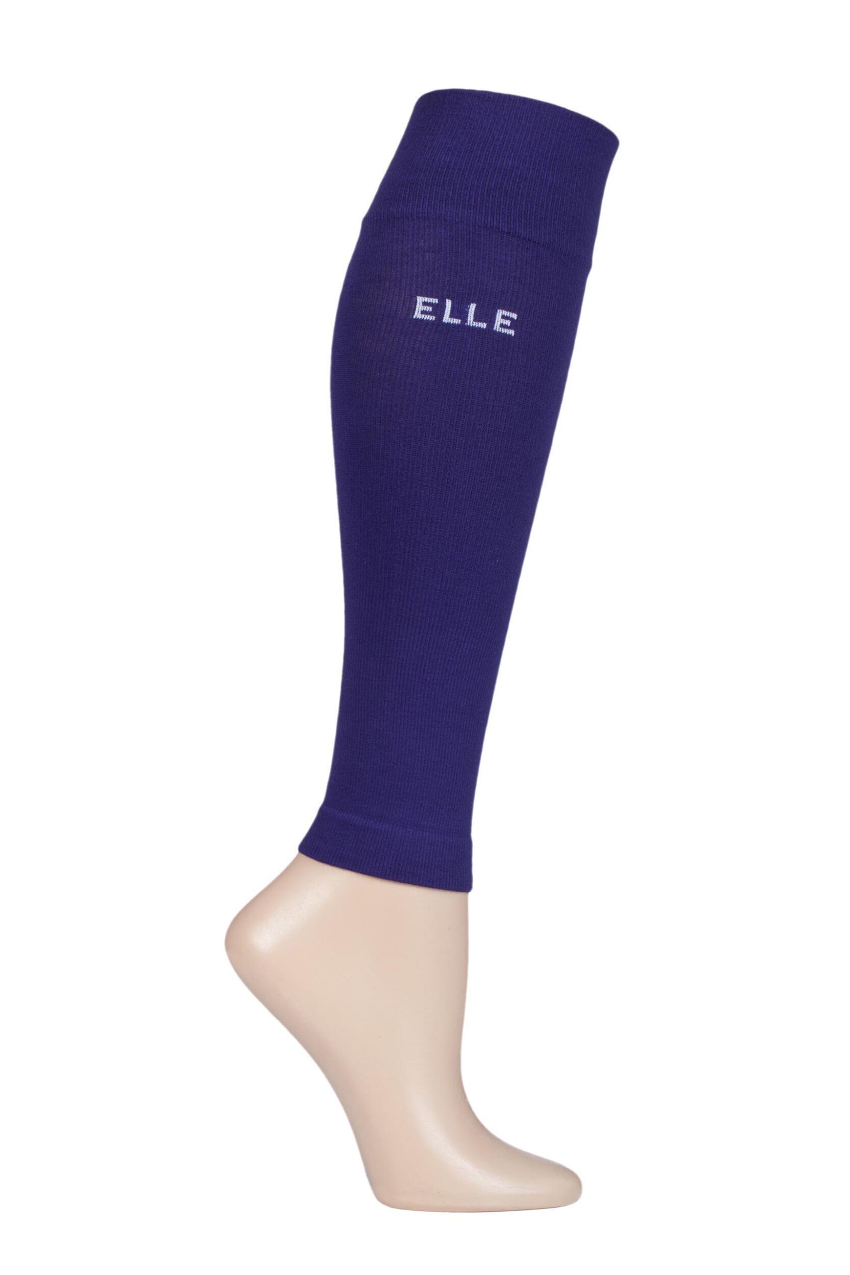 1 Pair Purple Milk Compression Calf Sleeves Ladies Small - Elle