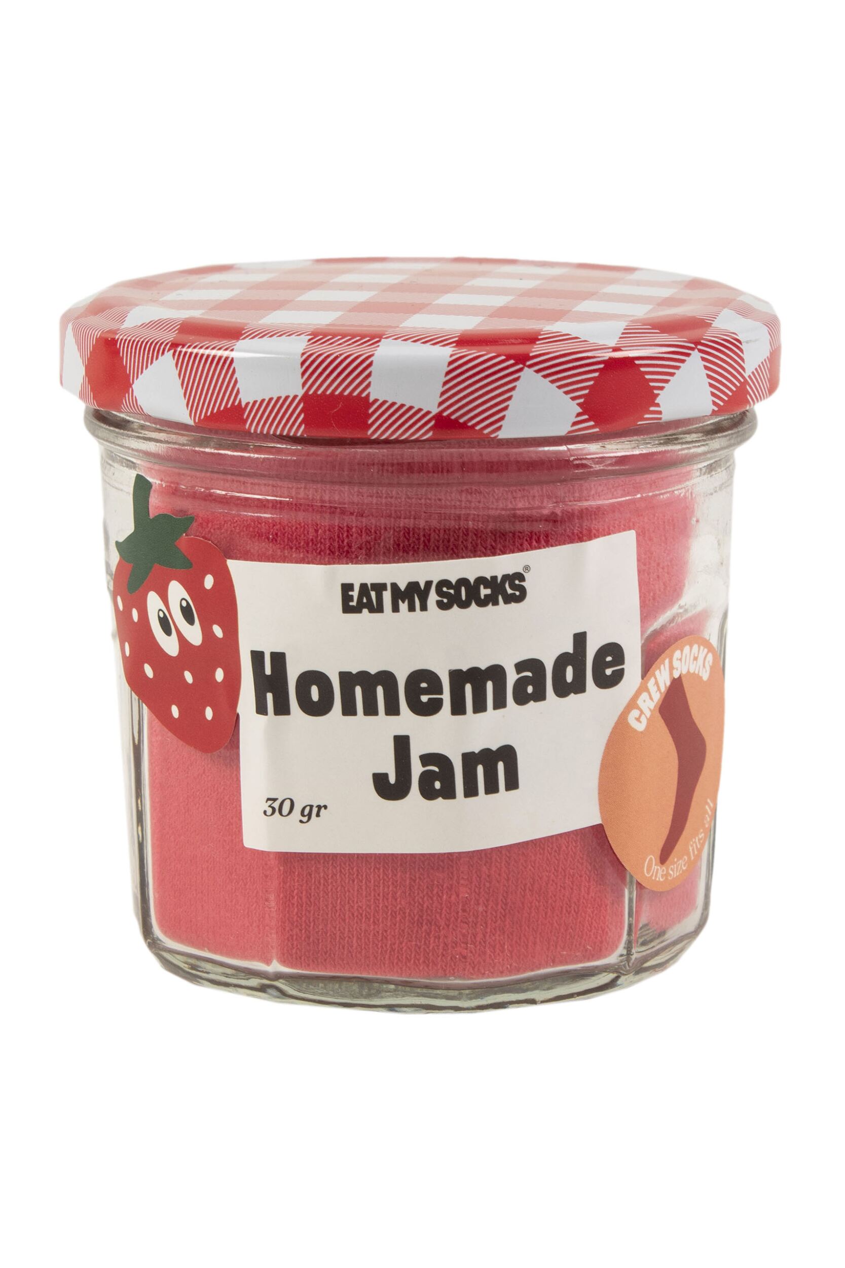EAT MY SOCKS 1 Pair Homemade Jam Cotton Socks Jam One Size