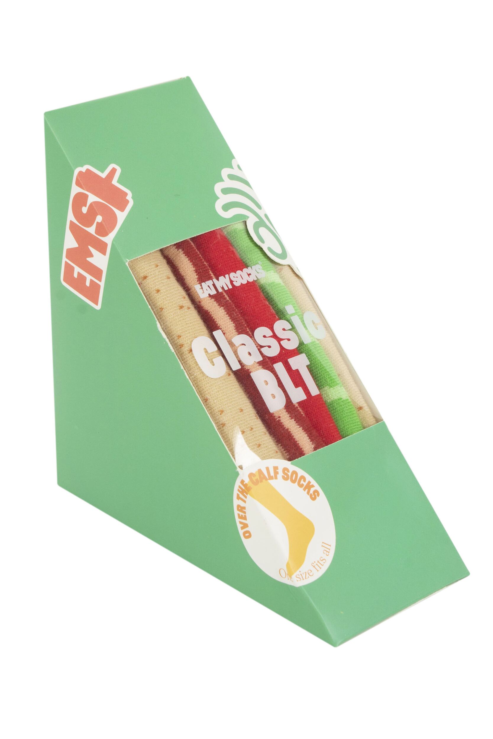 EAT MY SOCKS 1 Pair Classic BLT Cotton Socks BLT One Size