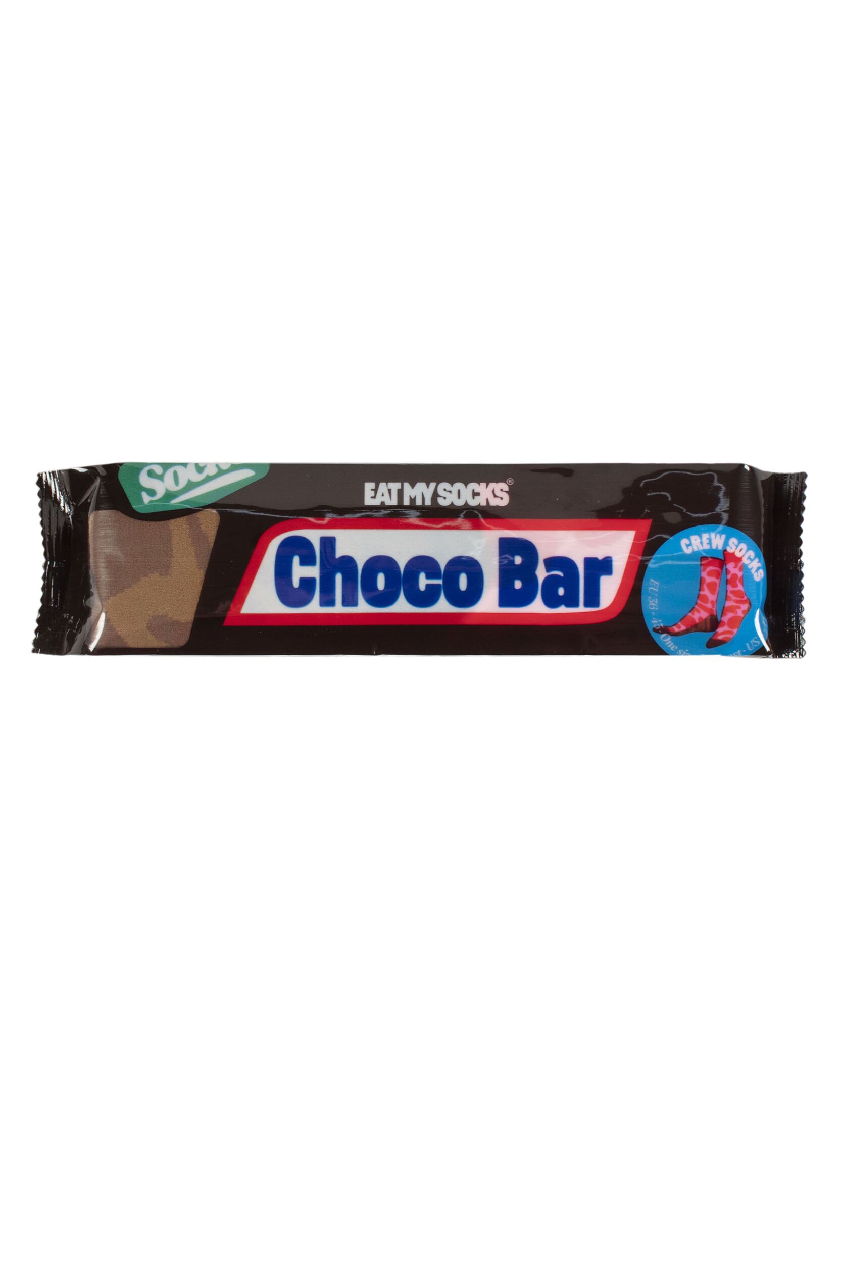 EAT MY SOCKS 1 Pair Choco Bar Cotton Socks Choco Bar One Size