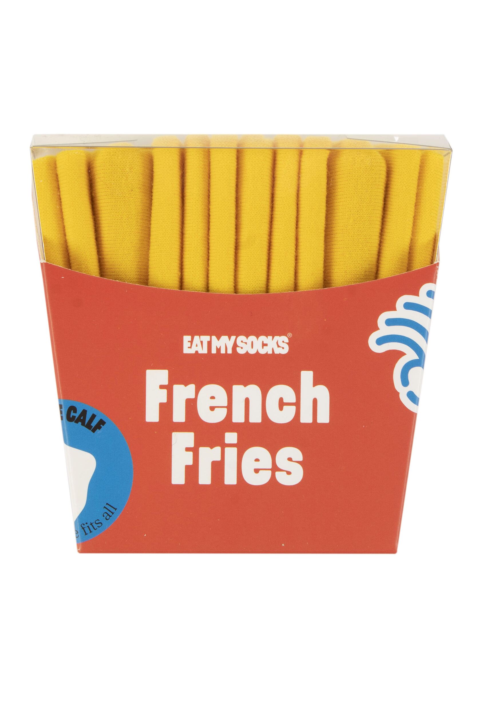 EAT MY SOCKS 1 Pair French Fries Cotton Socks Fries One Size