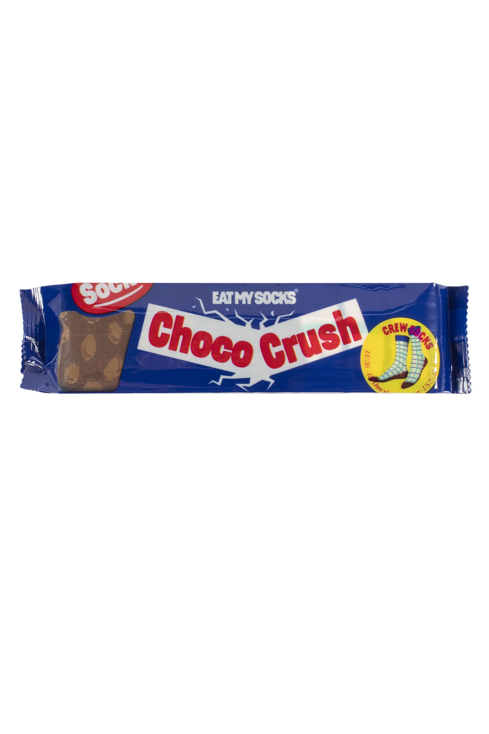 EAT MY SOCKS 1 Pair Choco Crush Cotton Socks Choco Crush One Size