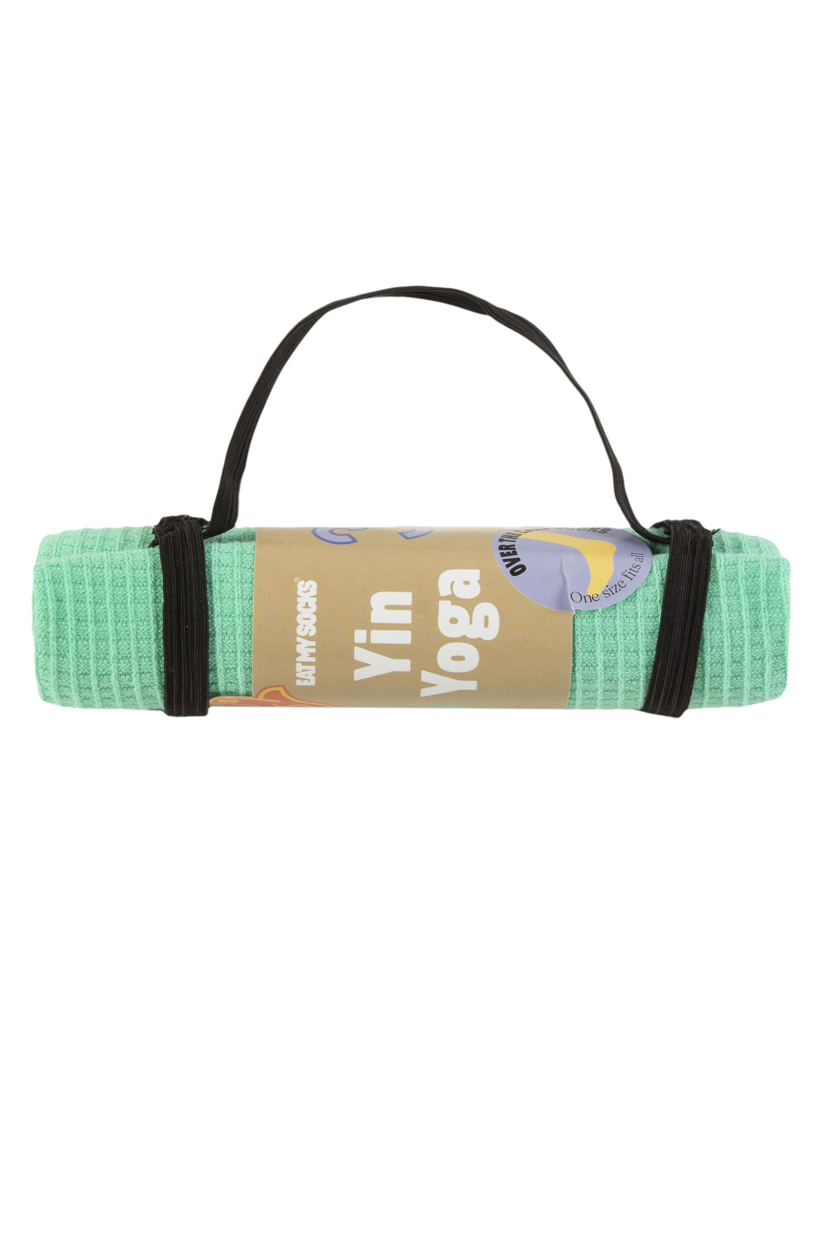 EAT MY SOCKS 1 Pair Yoga Mat Cotton Socks Green One Size