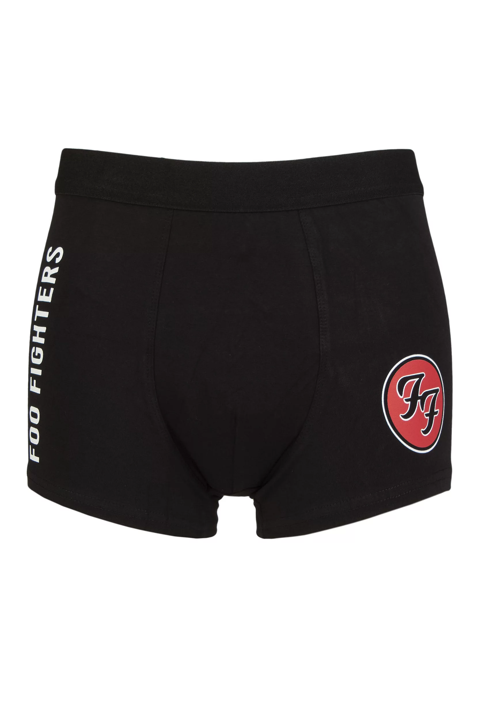 SOCKSHOP Music Collection 1 Pack Foo Fighters Boxer Shorts Black XX
