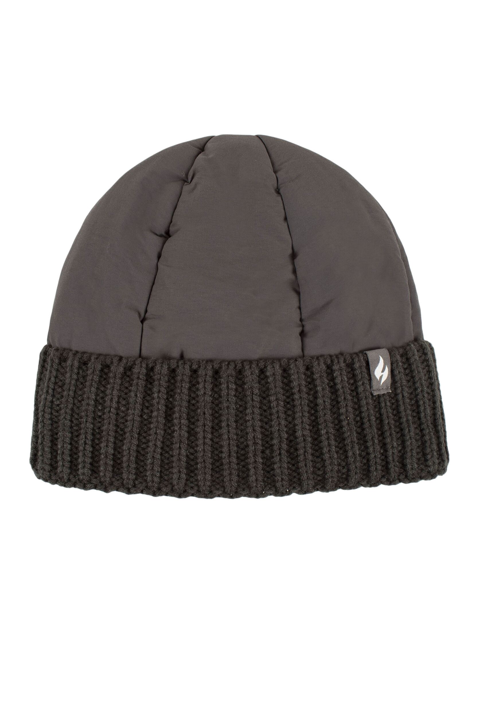 Mens 1 Pack Heat Holders Brooks Water Resistant Hat Charcoal One Size