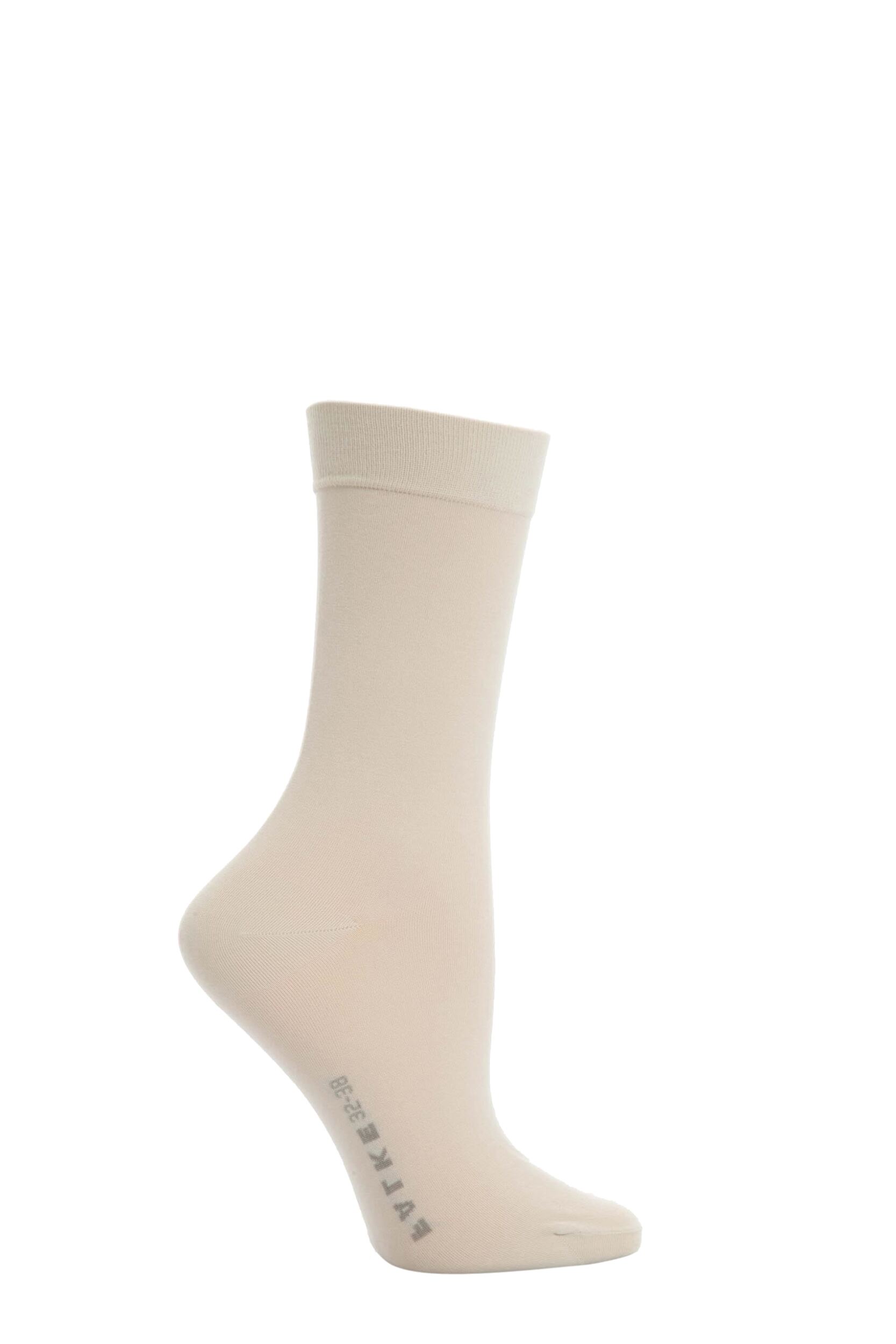 1 Pair Nature Cotton Touch Anklet Socks Ladies 5.5-8 Ladies - Falke