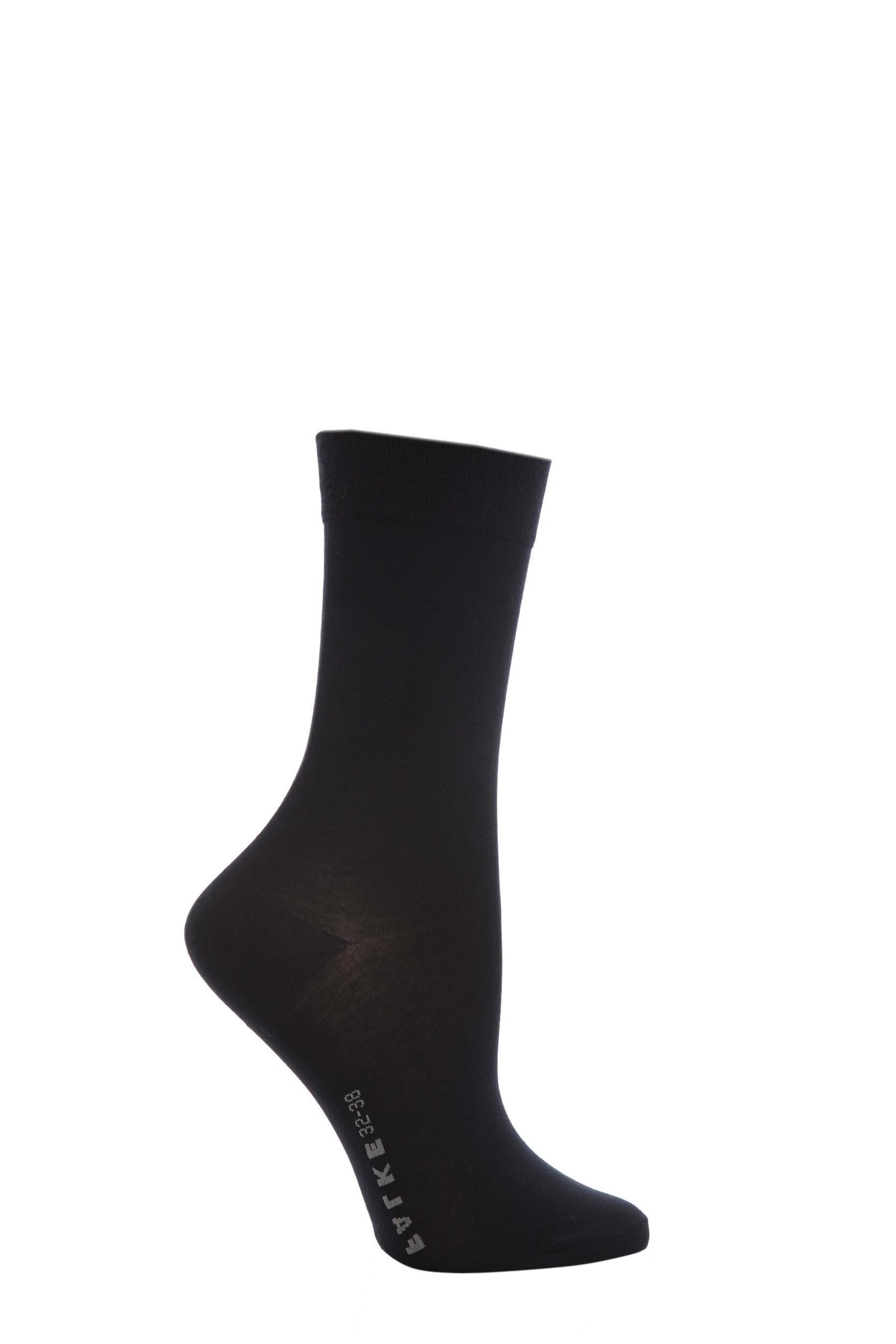1 Pair Marine Cotton Touch Anklet Socks Ladies 5.5-8 Ladies - Falke