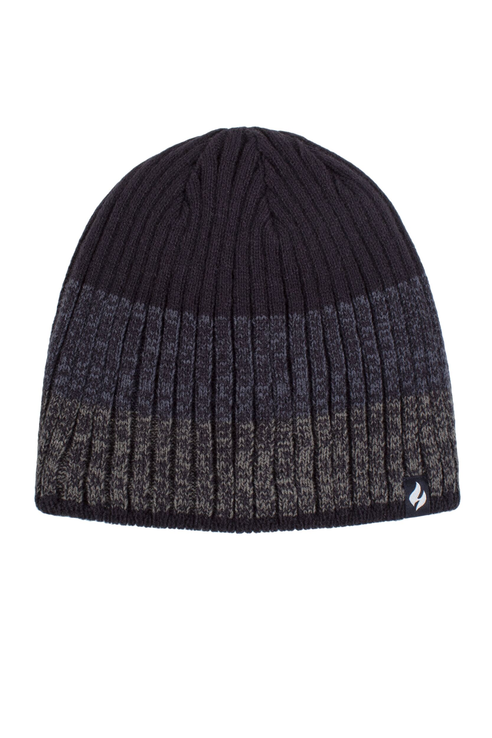 Mens 1 Pack SOCKSHOP Heat Holders Linden Stripe Hat Navy One Size
