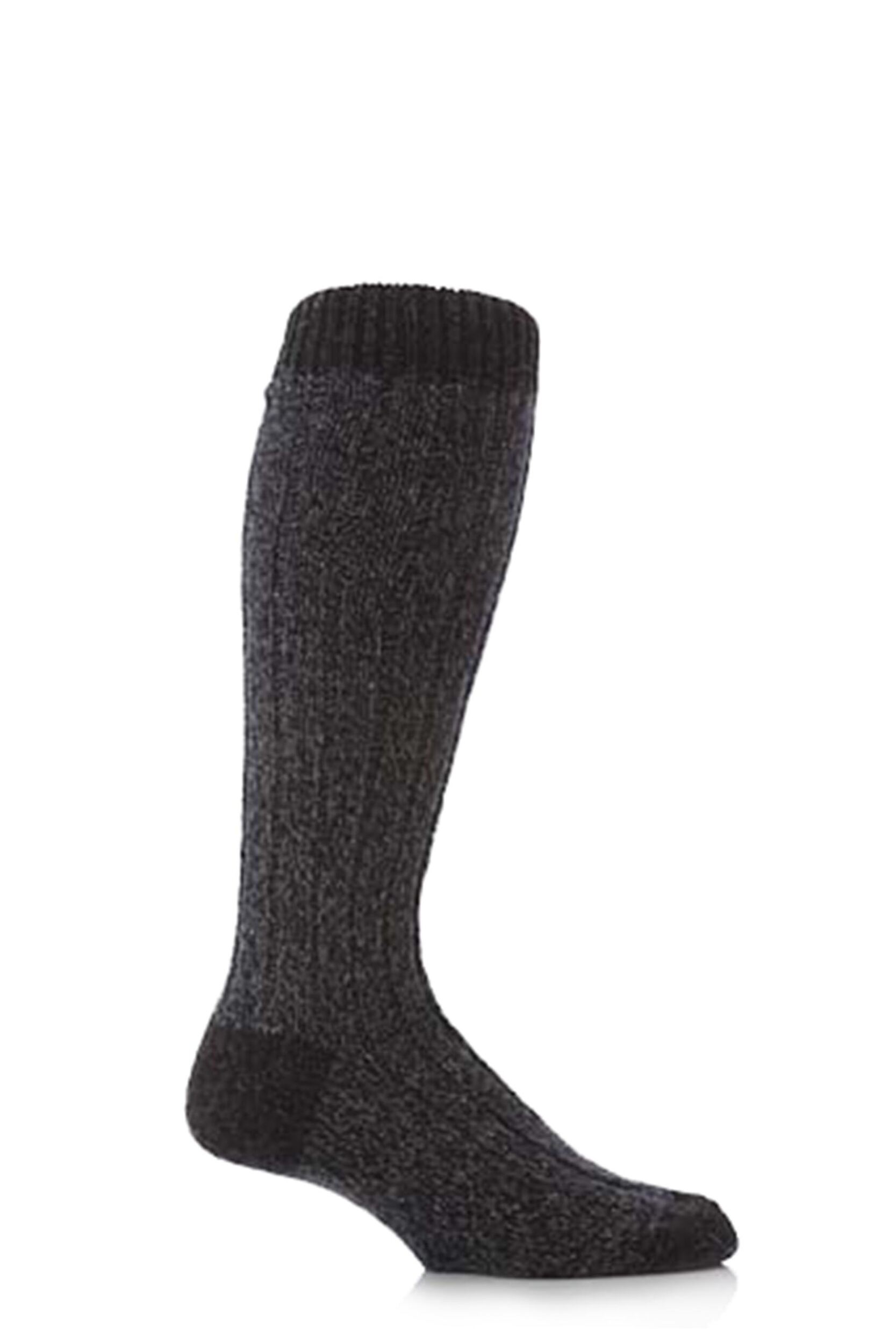 Mens 1 Pair Workforce Wool Rich Heavy Knee High Walking Socks | eBay