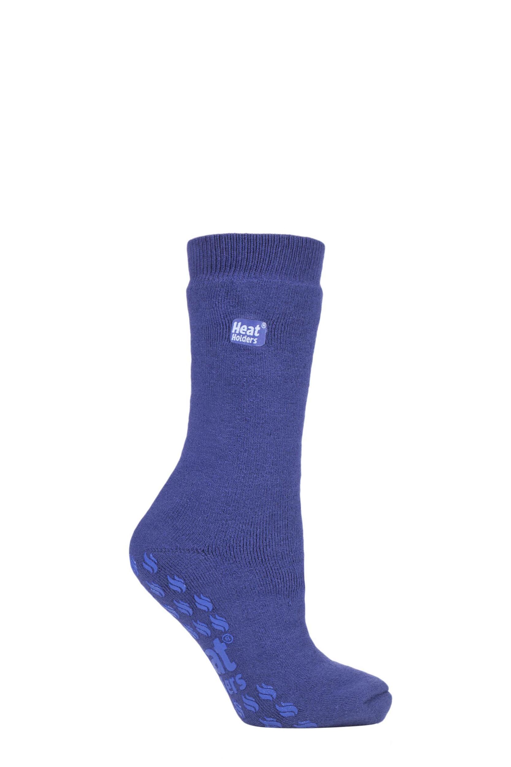 1 Pair Lavender Heat Holders Raynaud's Socks Ladies 4-8 Ladies - Iomi