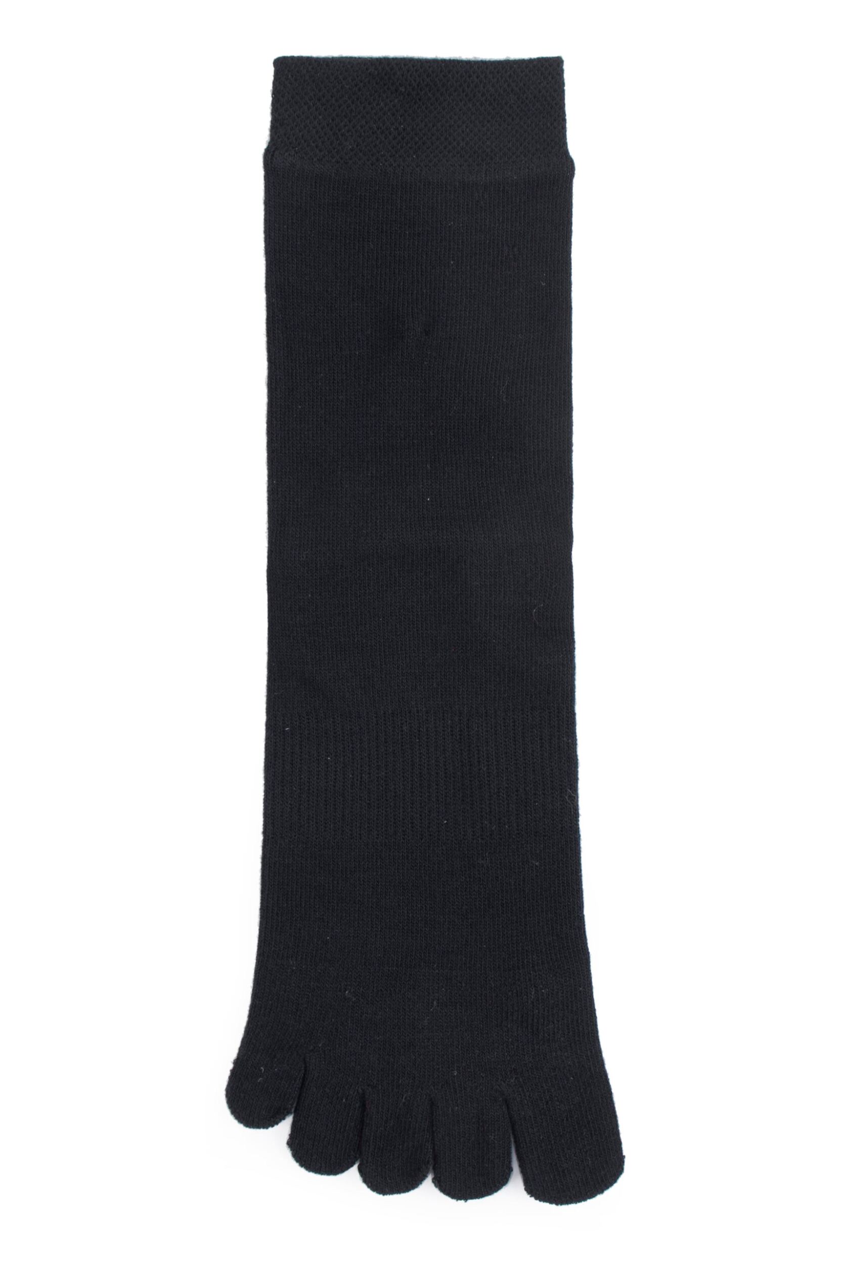 1 Pair Black Footnurse Toe Socks Men's 6-11 Mens - Iomi