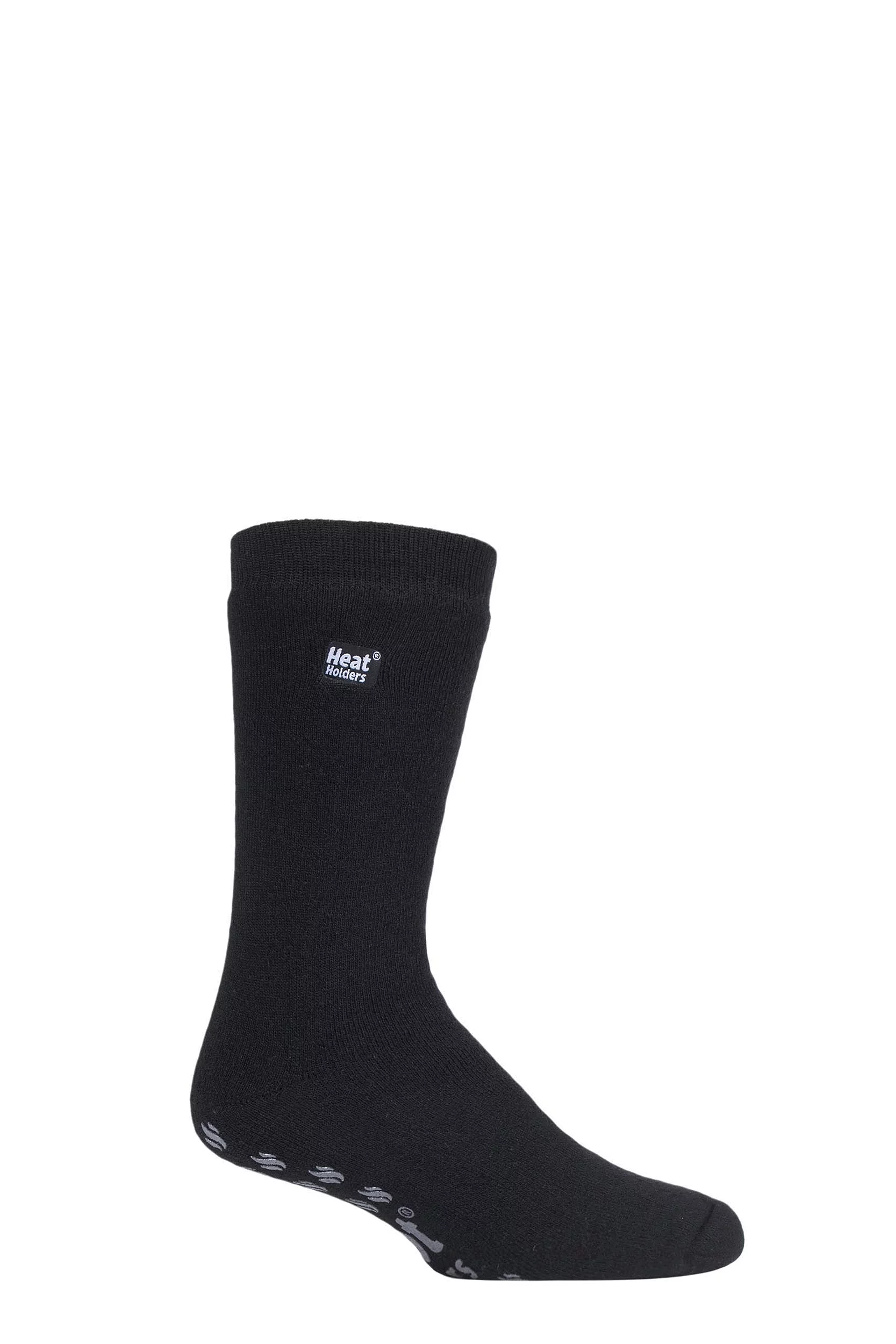 1 Pair Black Heat Holders Raynaud's Socks Men's 6-11 Mens - Iomi