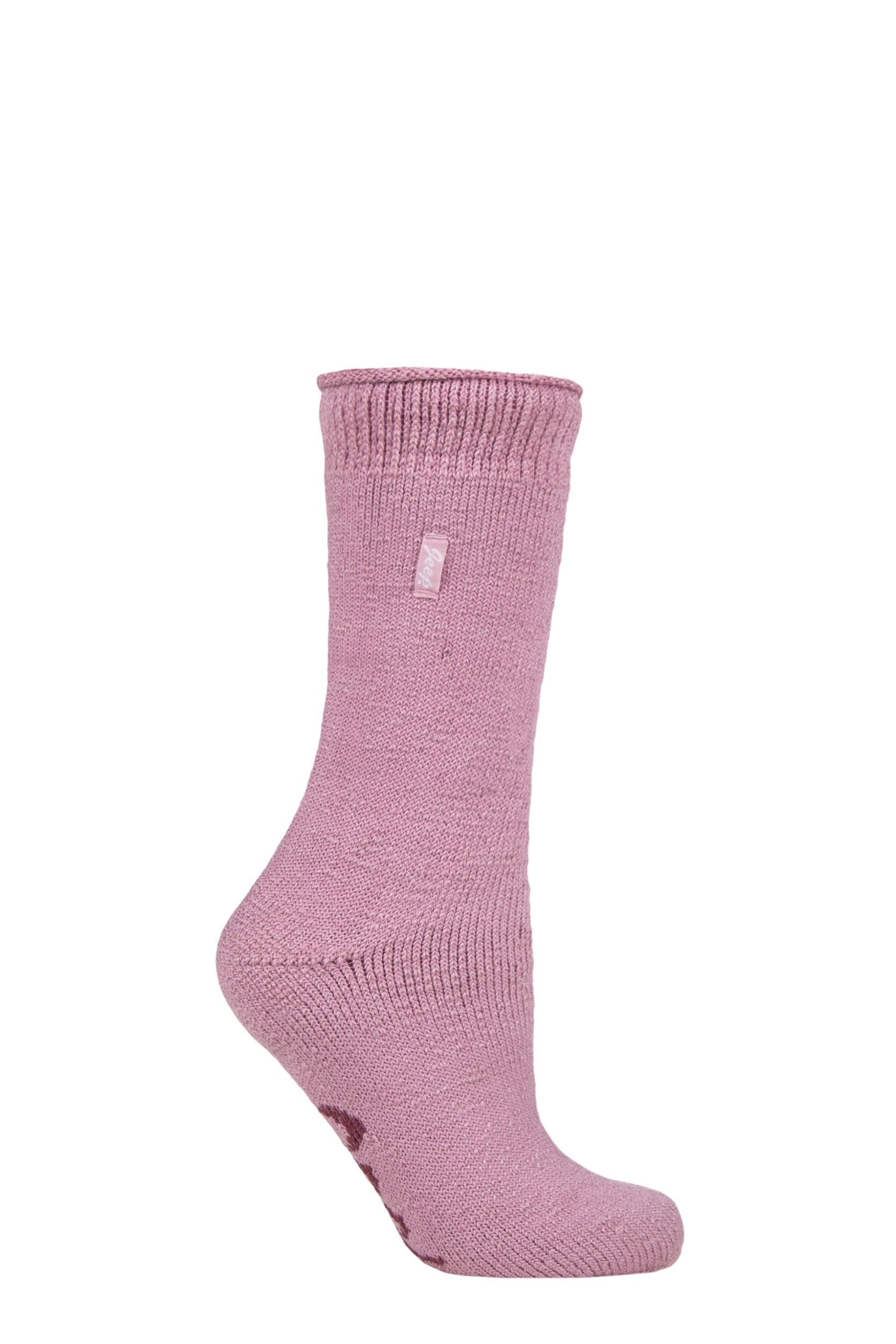 Women's 1 Pair Jeep Renegade Thermal Boot Socks Rose 4-8 Ladies