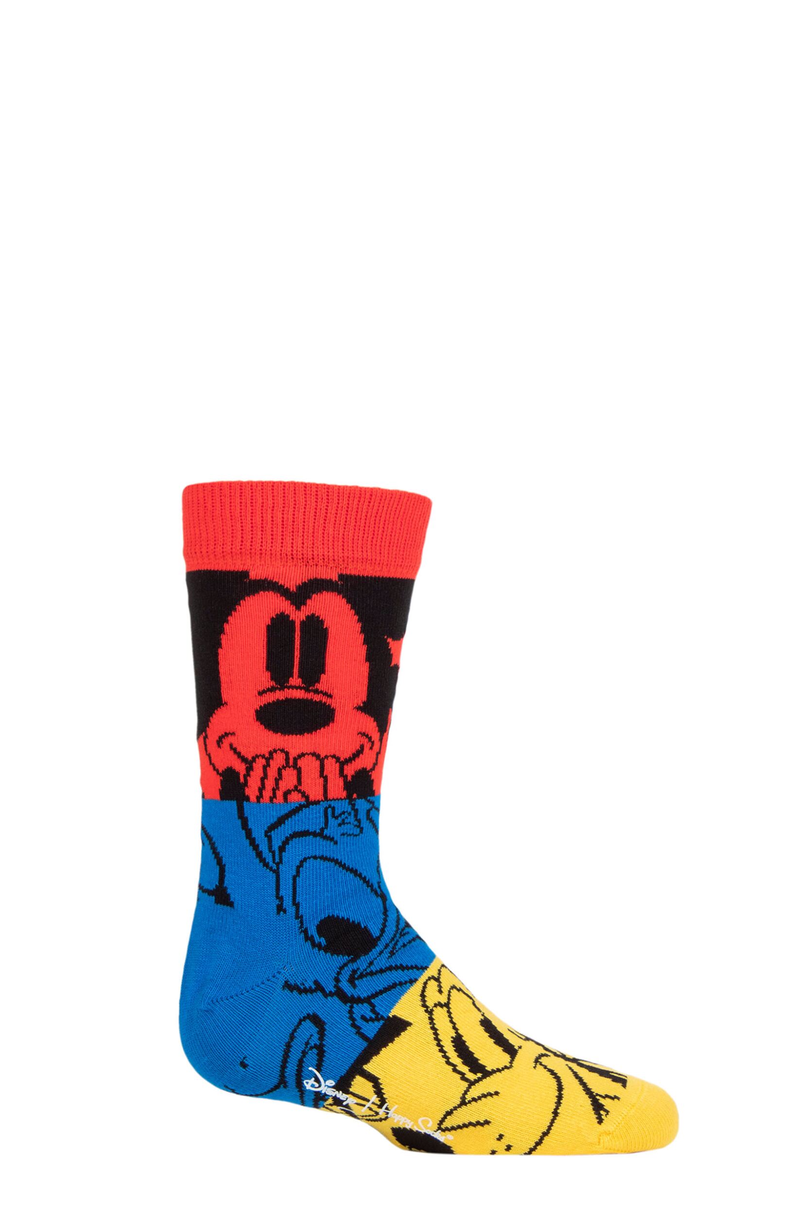 Kids 1 Pair Happy Socks Disney Colourful Friends Socks Multi 0-12 Months