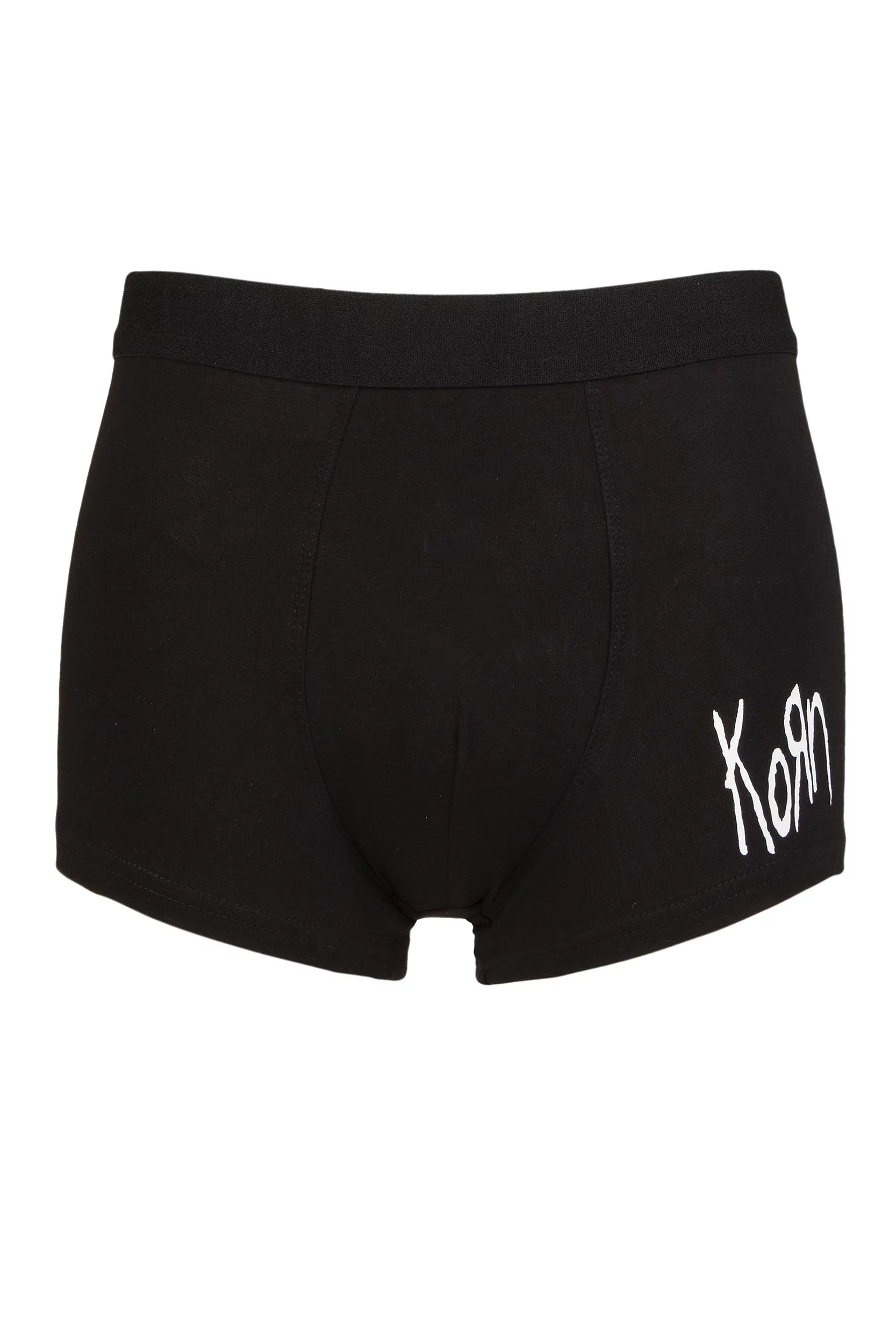 SOCKSHOP Music Collection 1 Pack Korn Boxer Shorts Black XX