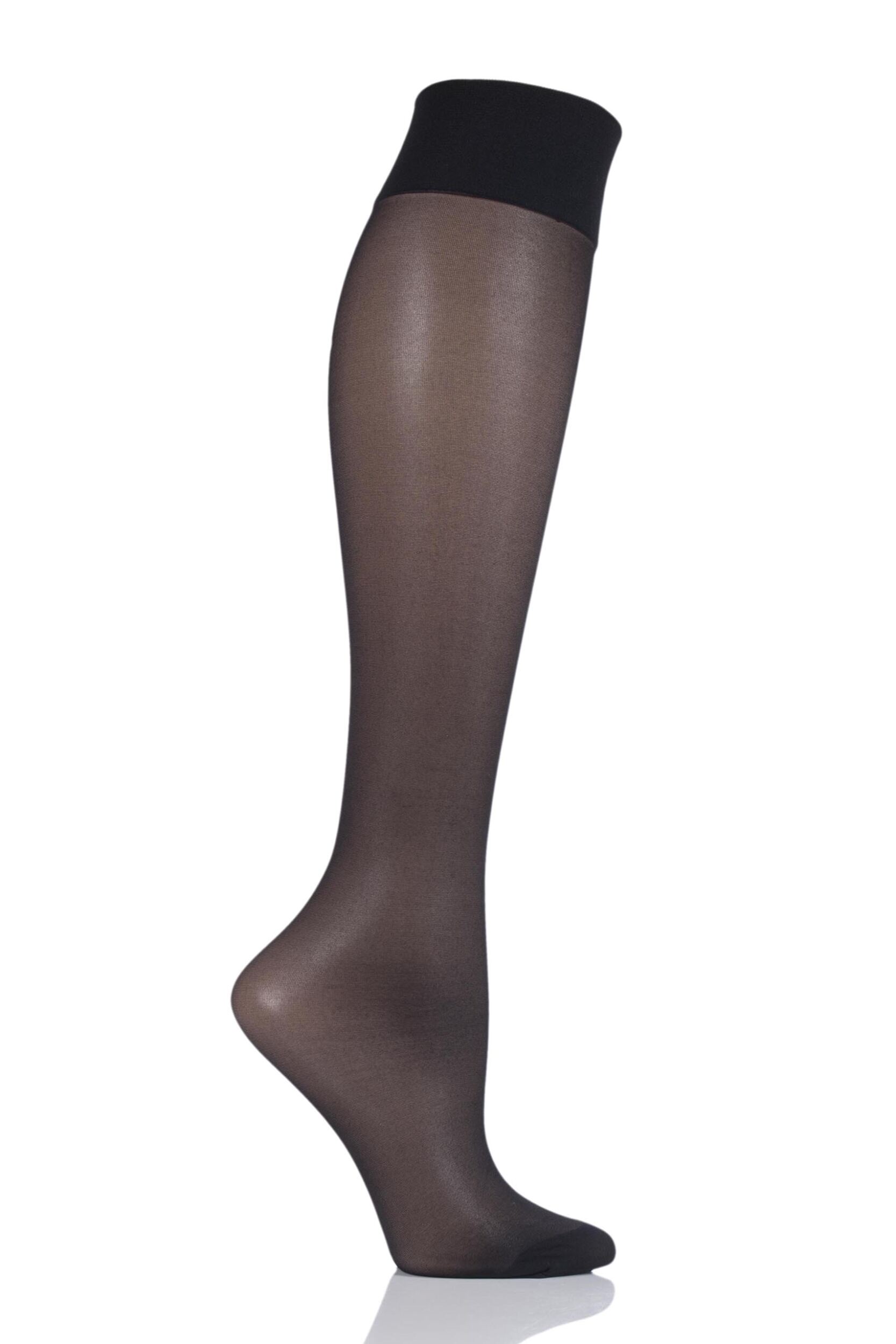 Image of Ladies 1 Pair Levante Energia Medium Compression Knee High Socks