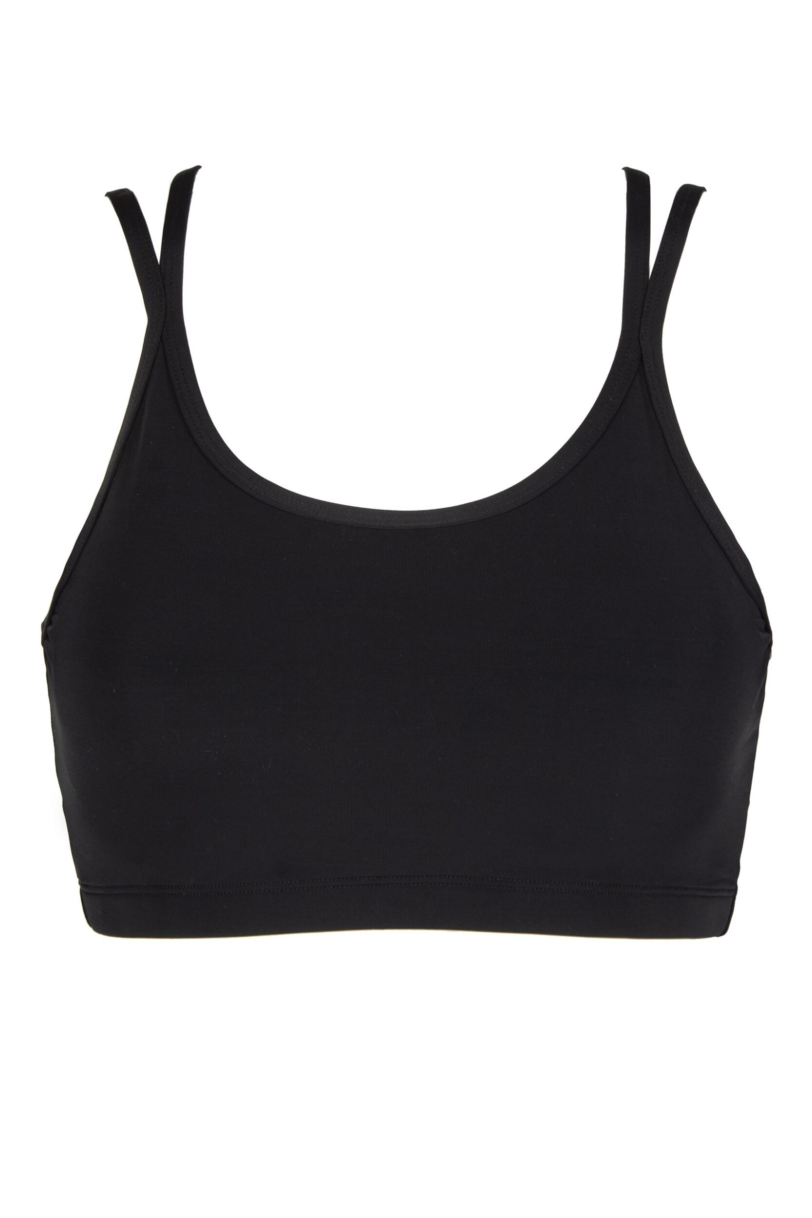 Love Luna 1 Pack Girl's First Swim Bikini Top Black 11-12 Years