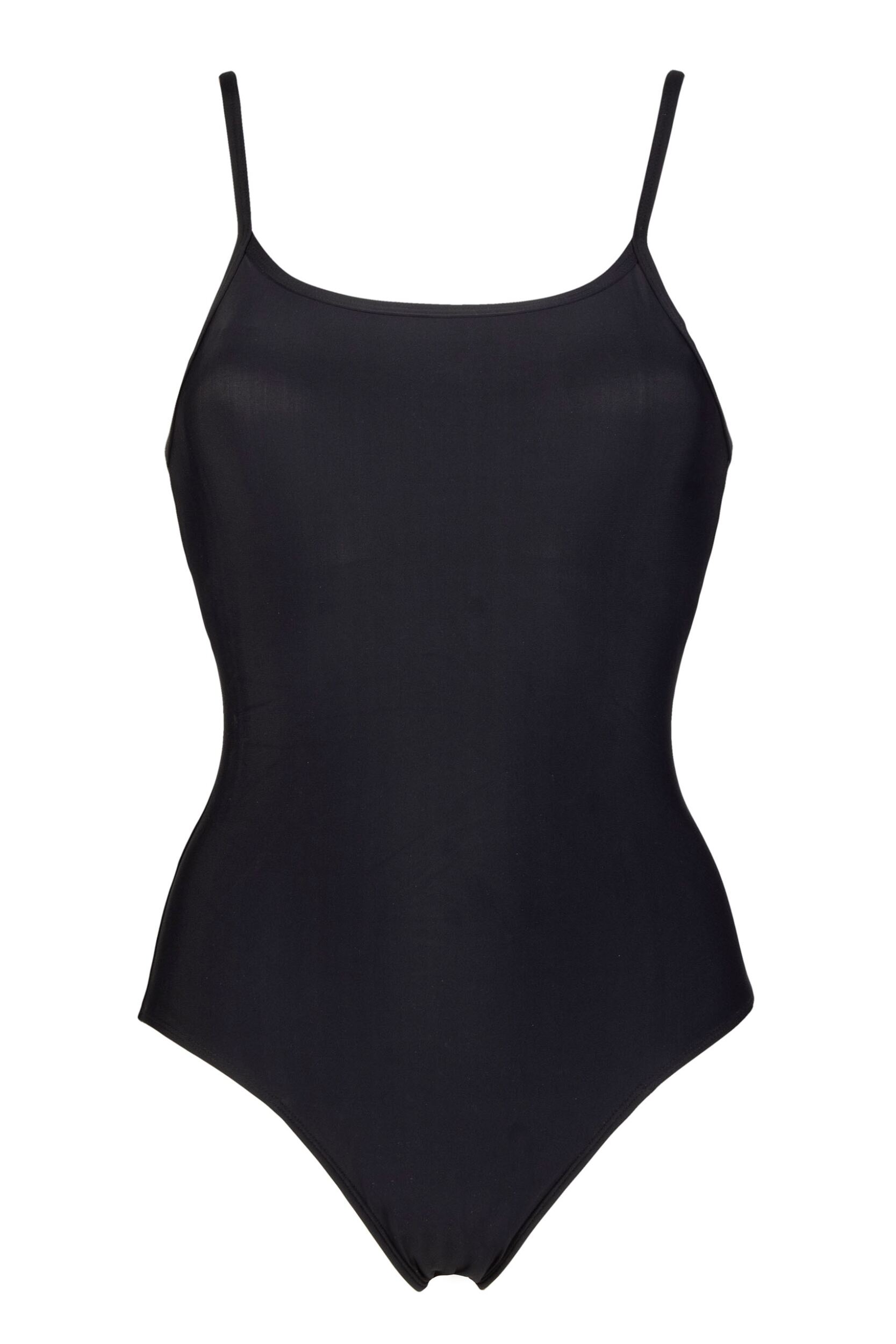 Women's 1 Pack Love Luna Swim Period One Piece Swimming Costume Black 8-10 UK