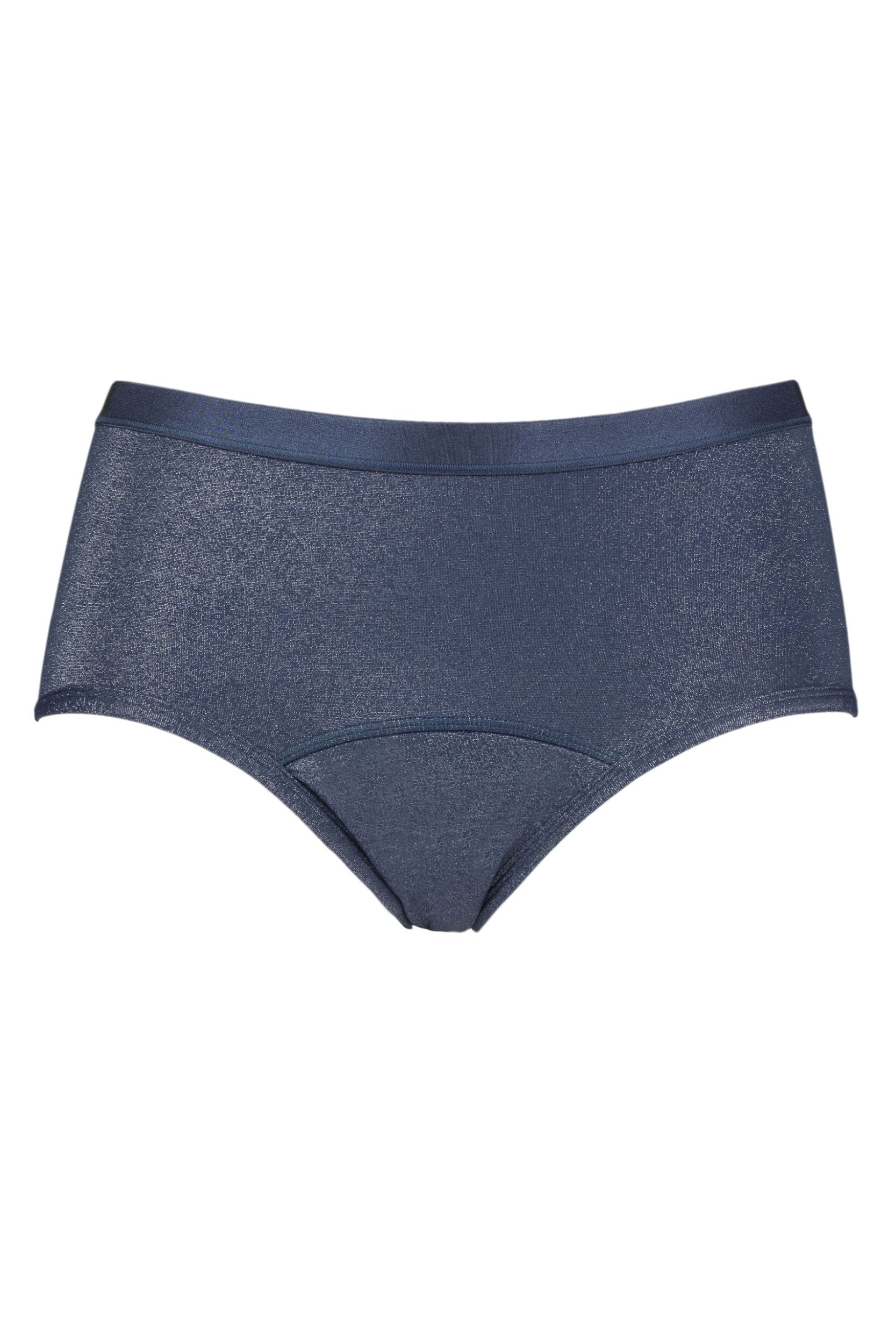 Image of Love Luna 1 Pack Girl's First Period Luxe Boyleg Brief Denim 11-12 Years