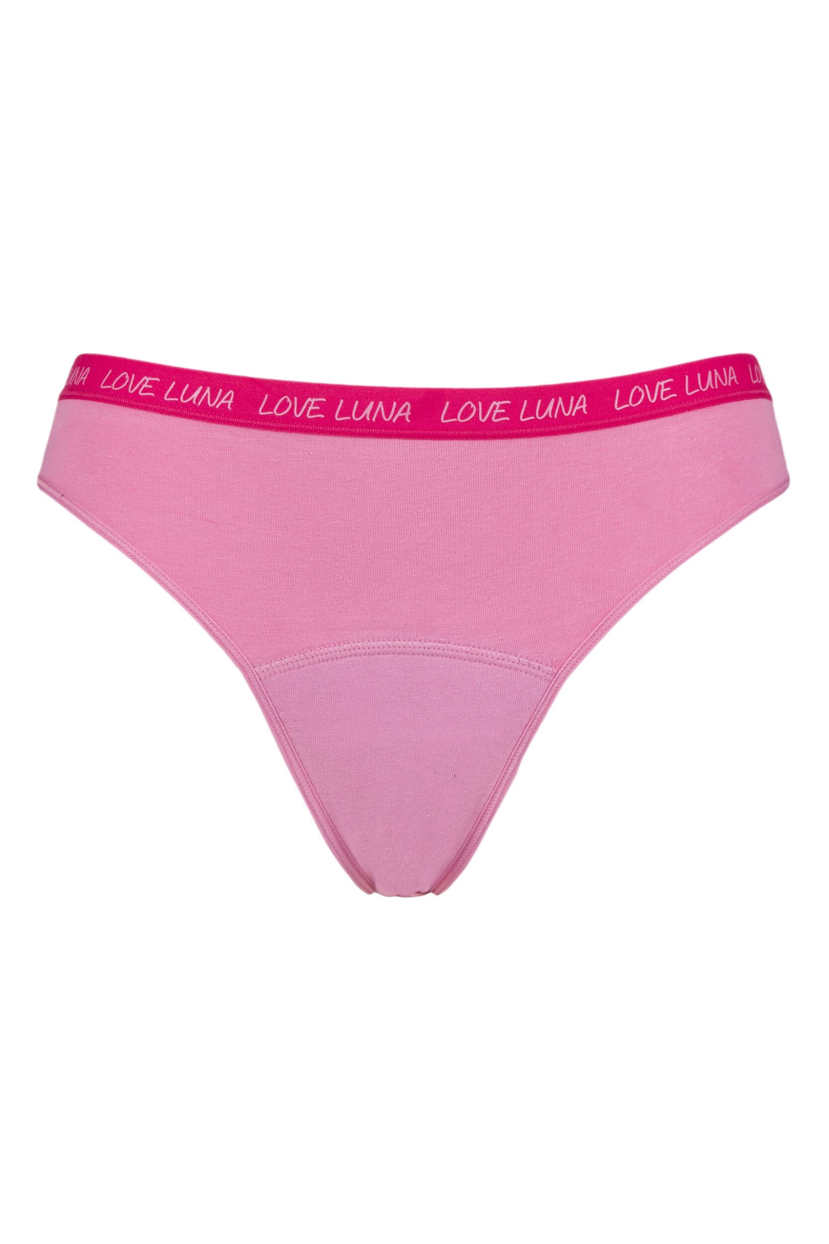 Love Luna 1 Pack Girl's First Period Bikini Brief Pink 11-12 Years