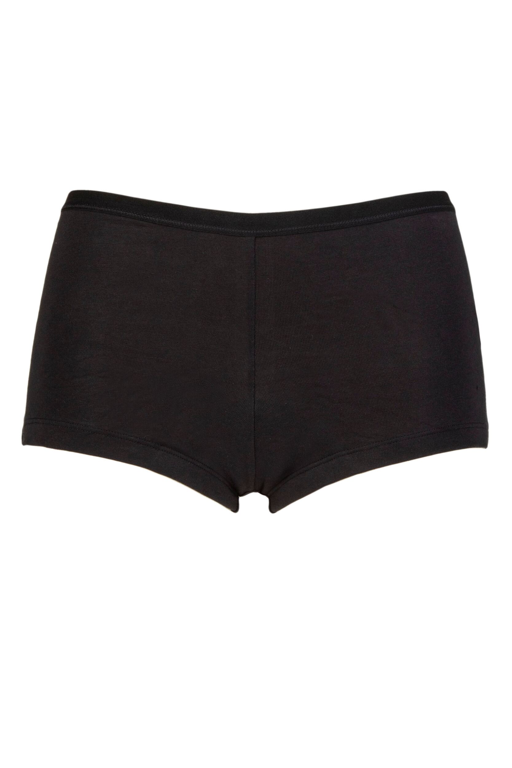 Love Luna 1 Pair Teens First Period Shortie Briefs Black 11-12 Years