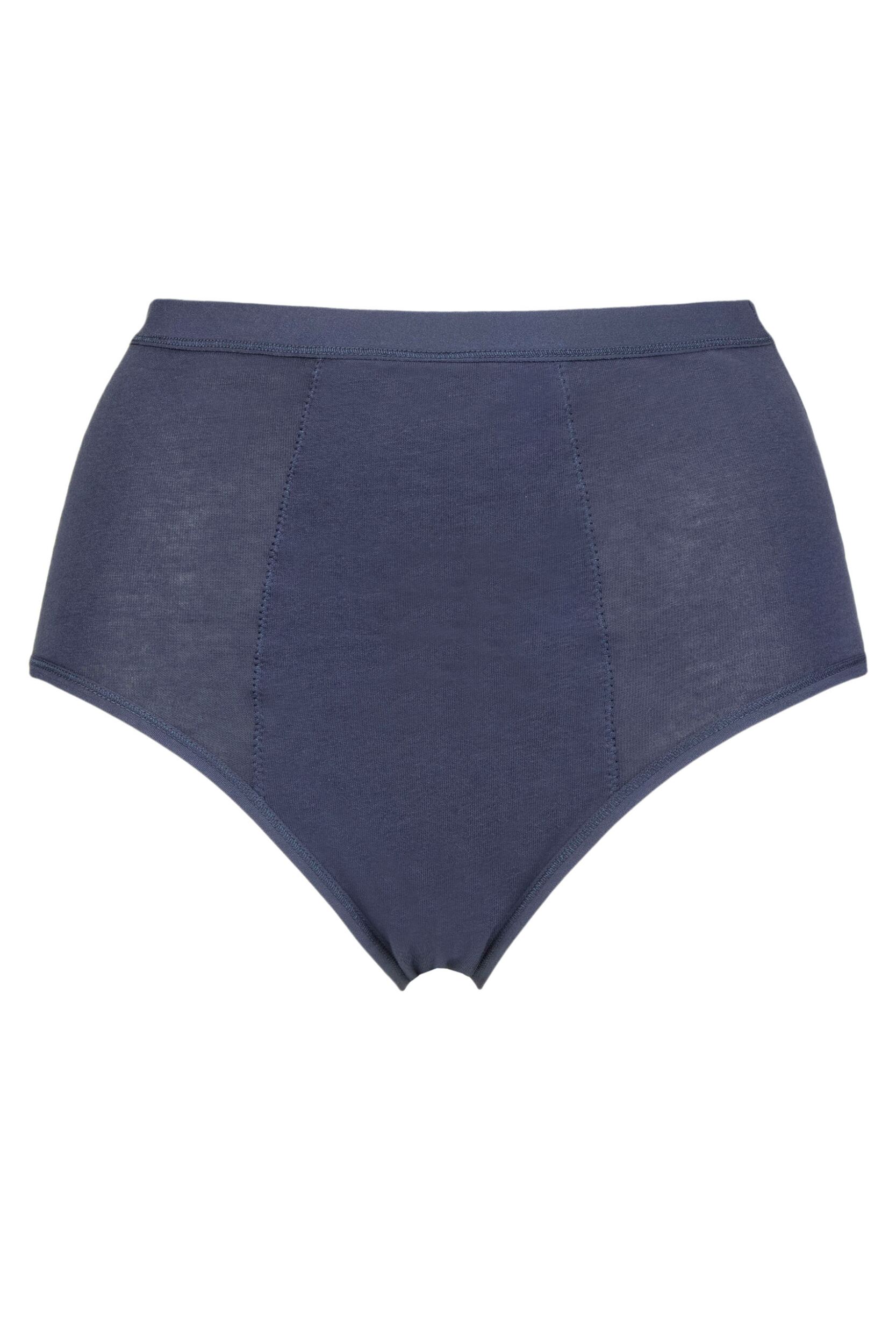 Women's 1 Pack Love Luna Period Full Briefs Navy 10-12