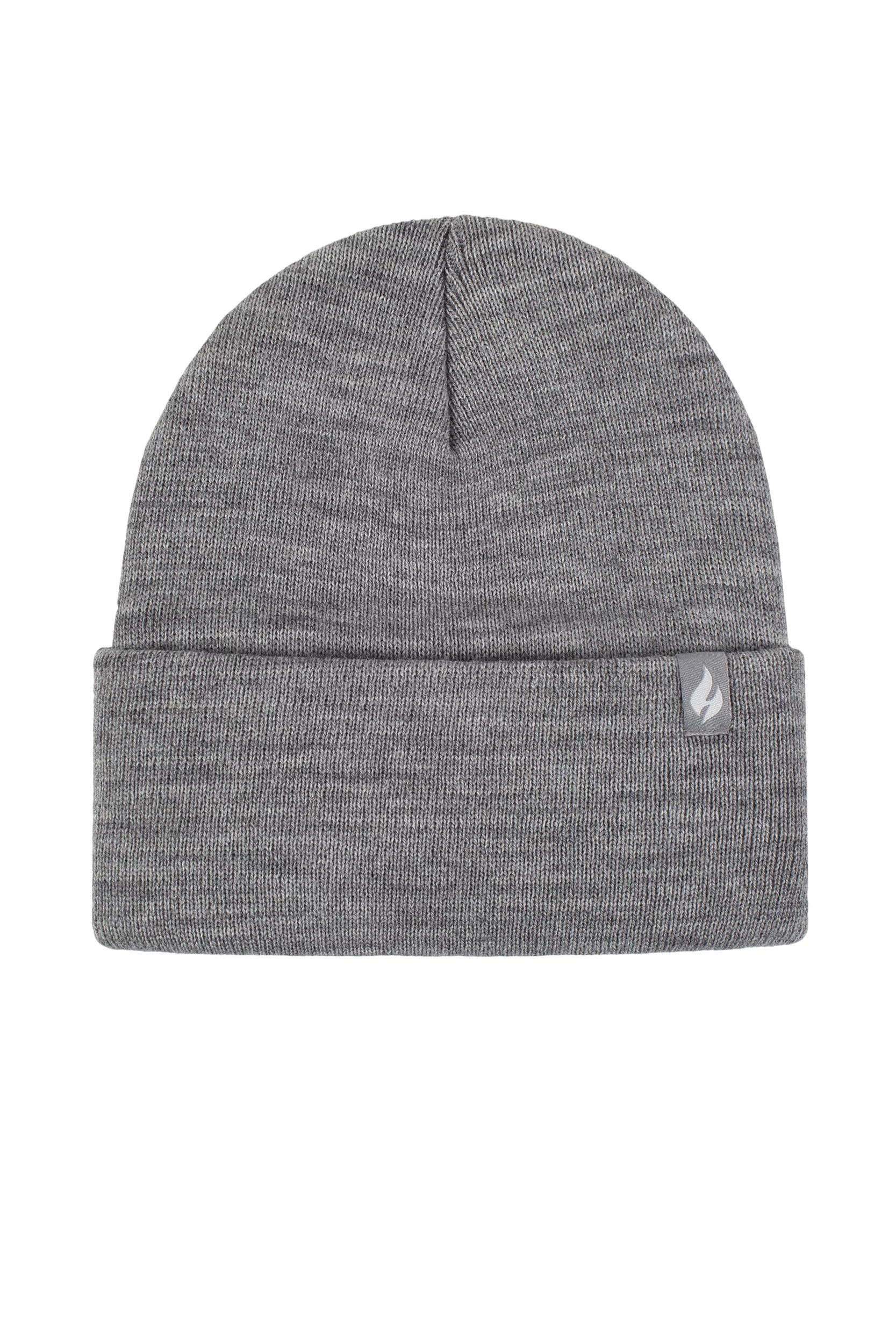 Mens and Women's 1 Pack SOCKSHOP Heat Holders Lite Maple Turnover Hat Light Grey
