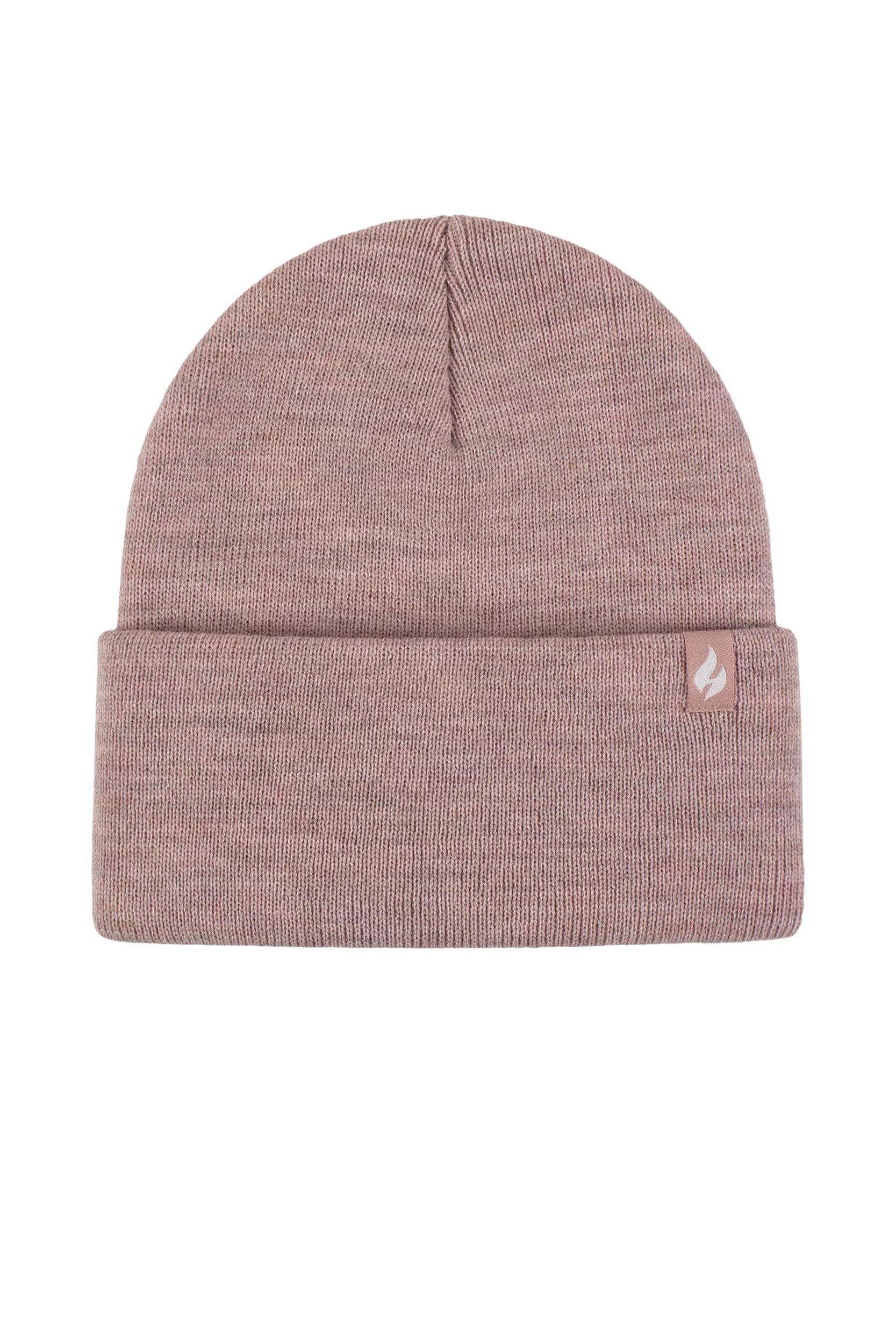 Mens and Women's 1 Pack SOCKSHOP Heat Holders Lite Maple Turnover Hat Light Pink