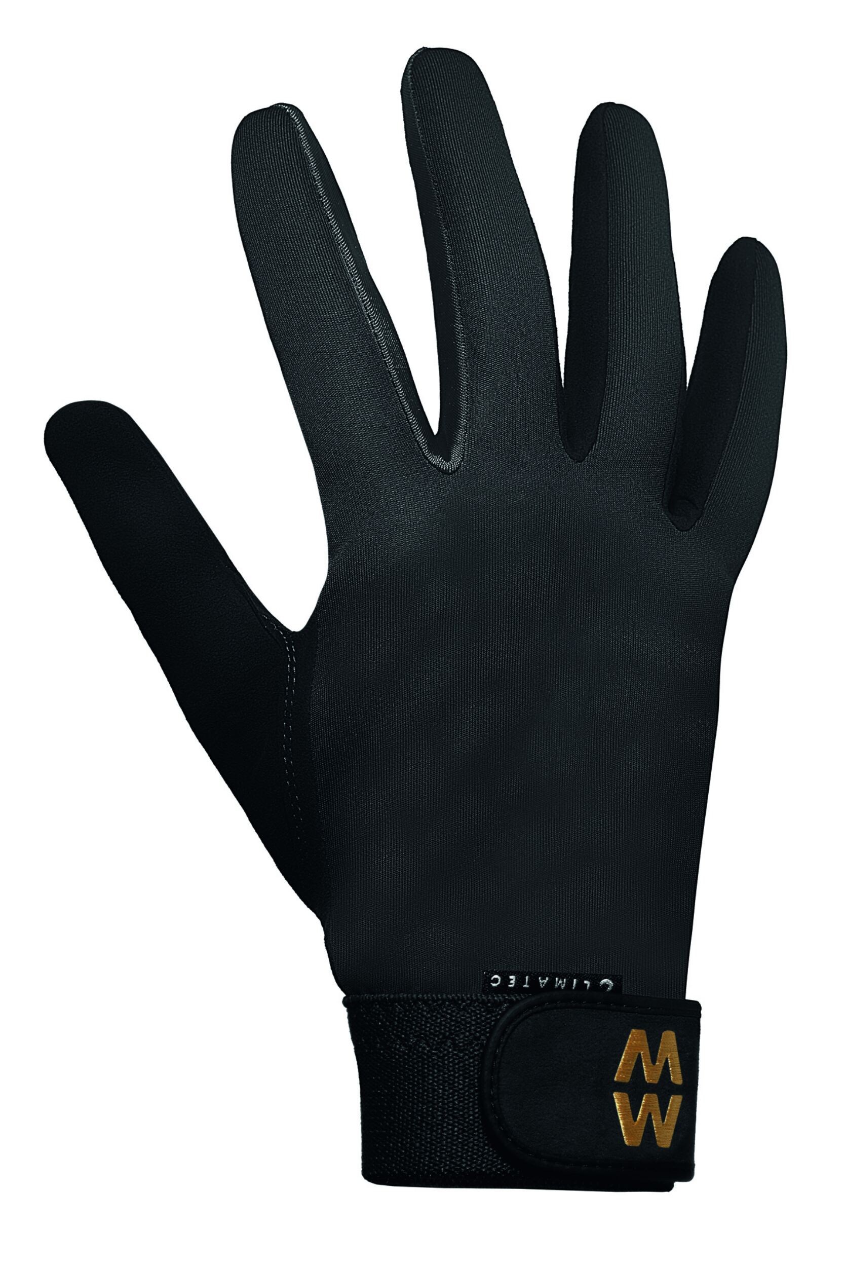 1 Pair Black MacWet Long Climatec Sports Gloves Unisex 8.5 Unisex - Macwet