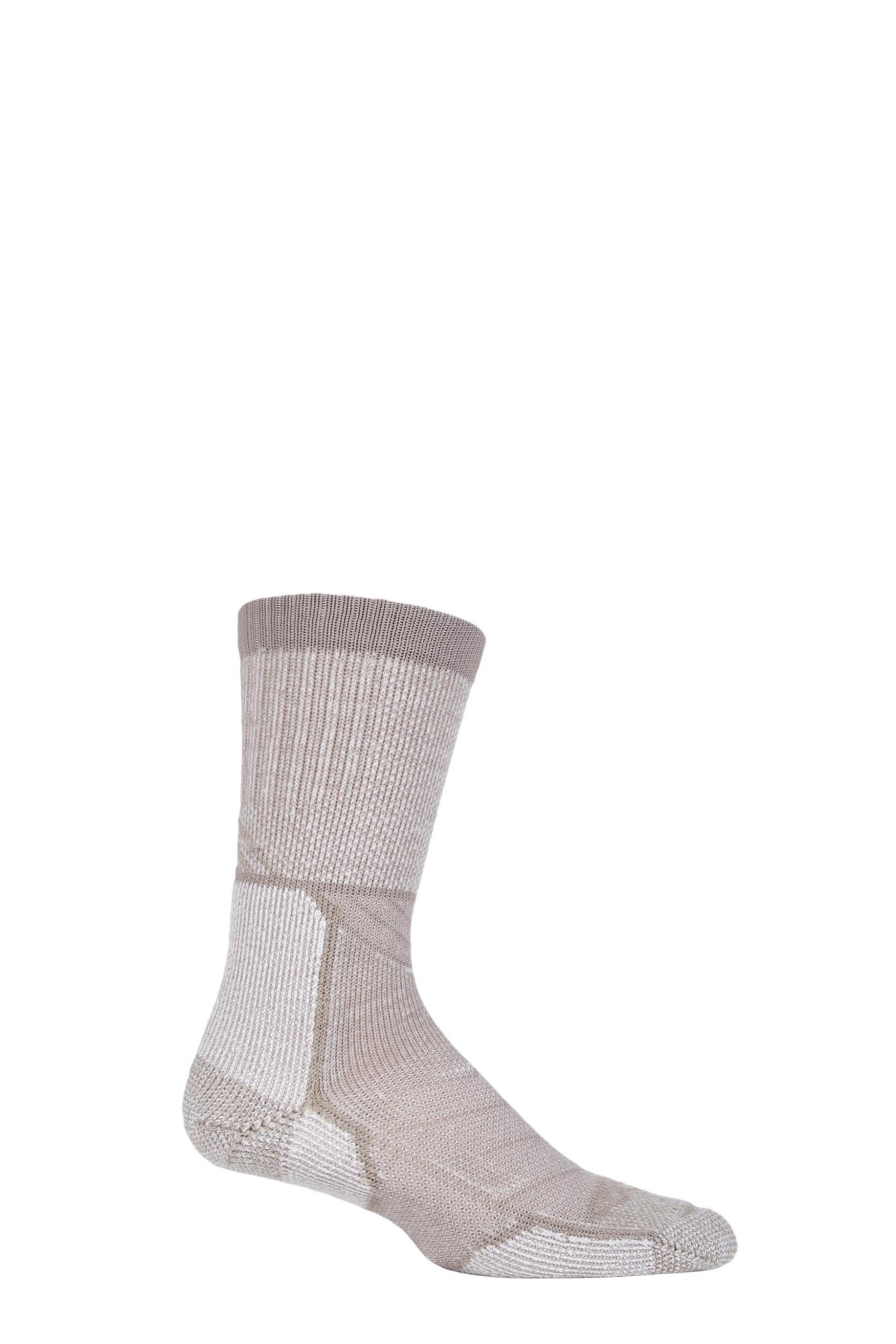 1 Pair Camp Khaki Thorlo Outdoor Explorer Walking Socks Unisex 5-8 Unisex - Thorlos