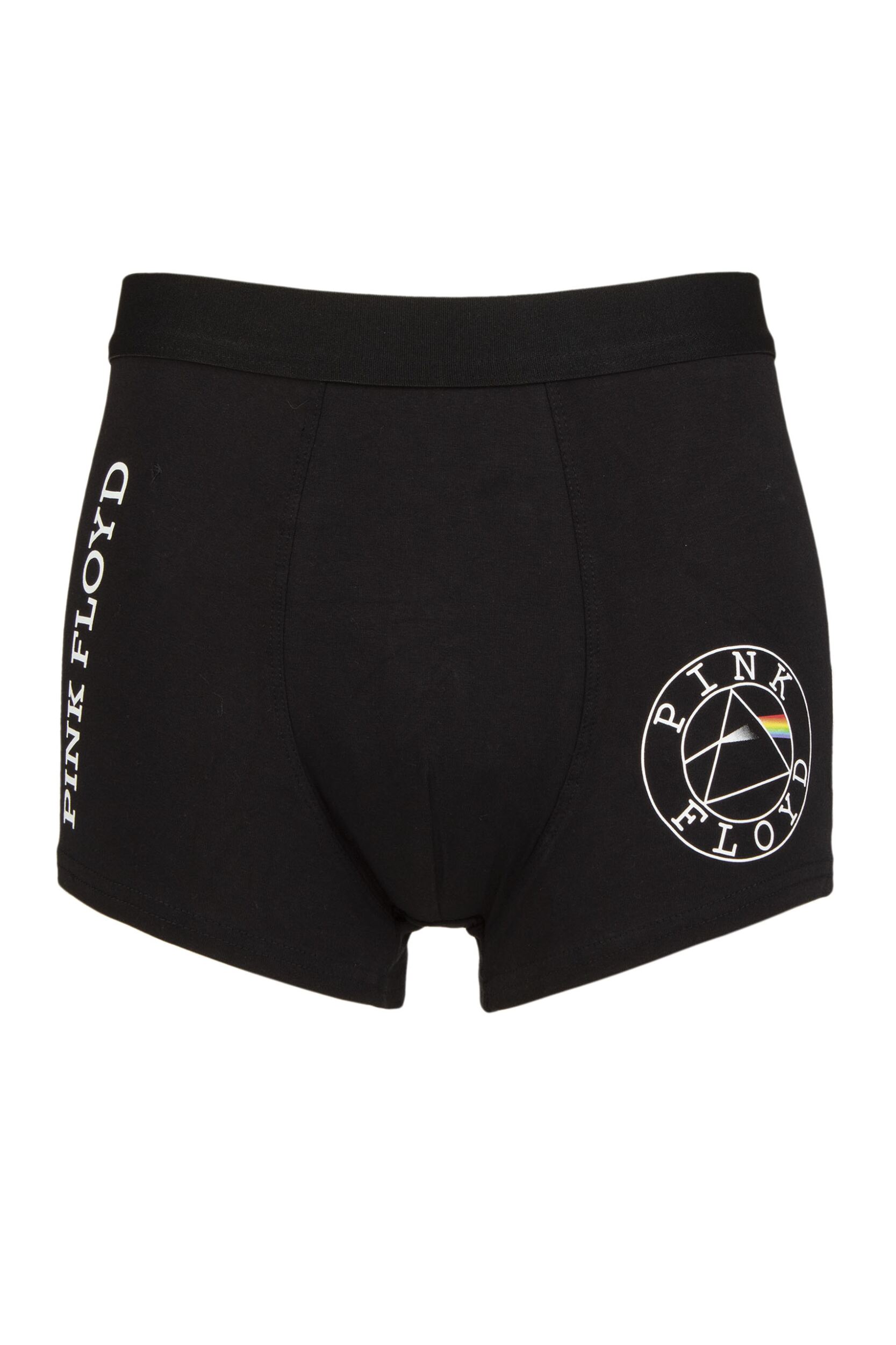 SOCKSHOP Music Collection 1 Pack Pink Floyd Boxer Shorts Black Large