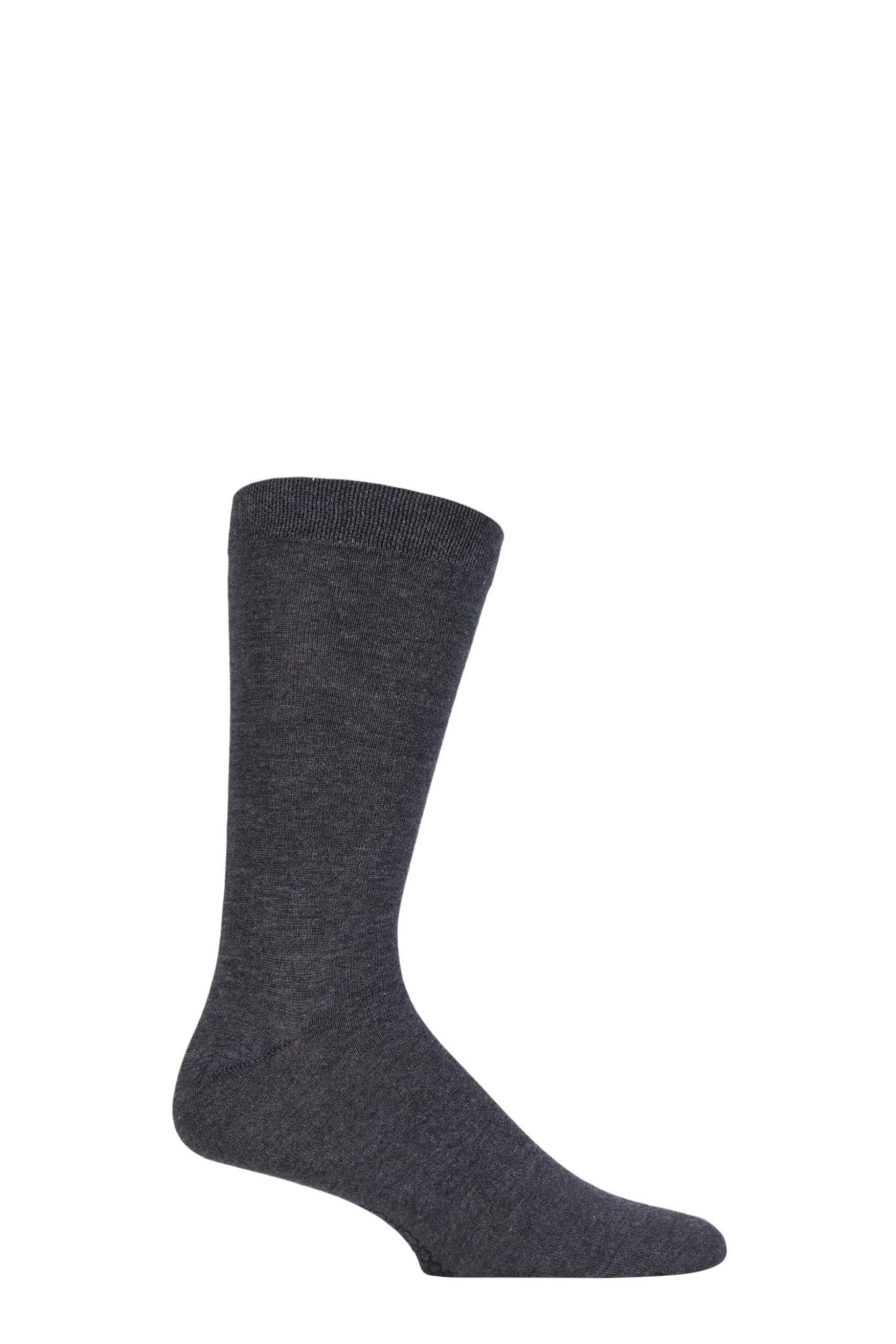 1 Pair Ashes To Ashes Colour Burst Bamboo Socks with Smooth Toe Seams Men's 7-11 Mens - SOCKSHOP