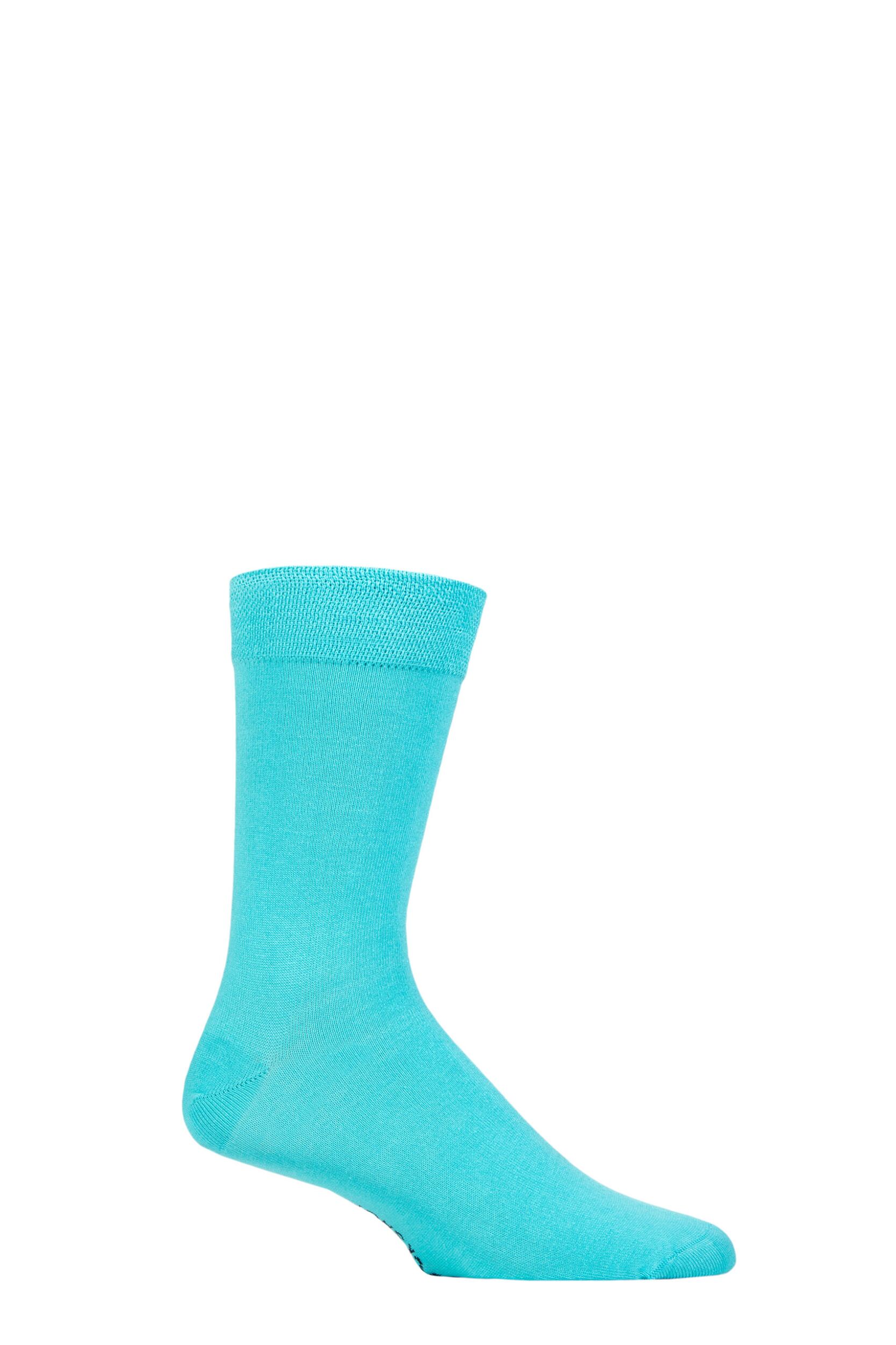 1 Pair Pure Shores Colour Burst Bamboo Socks with Smooth Toe Seams Men’s 12-14 Mens – SOCKSHOP