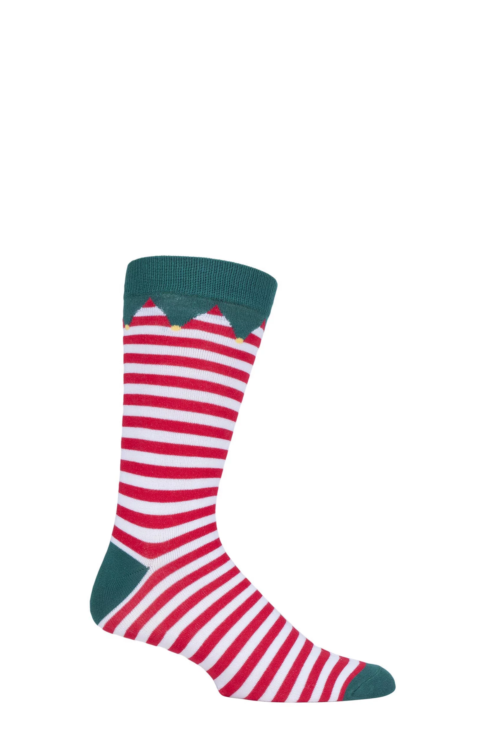 1 Pair Santa's Elf Bamboo Santa's Elf Christmas Gift Boxed Socks Unisex 4-8 Ladies - Lazy Panda