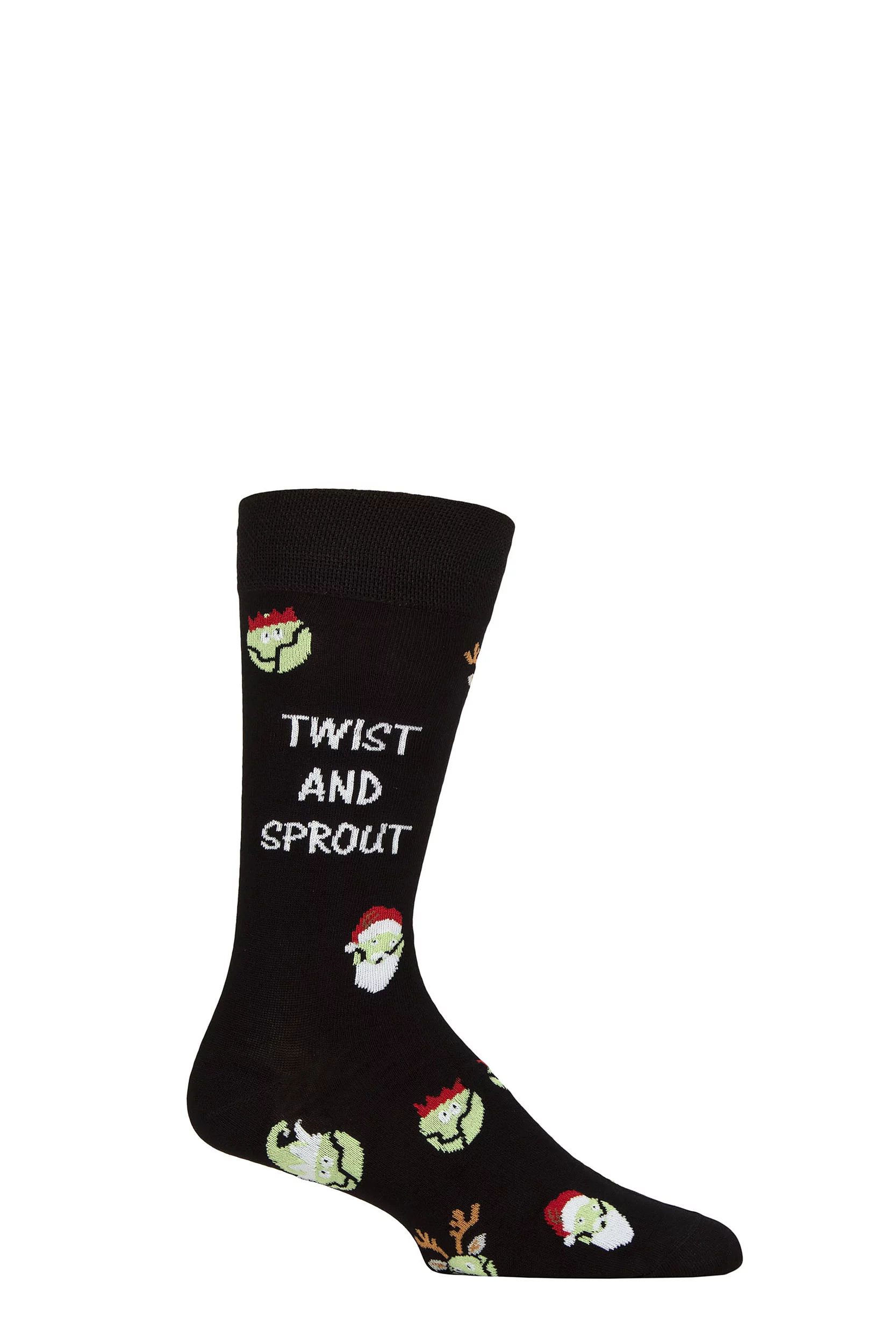 Mens and Women's SOCKSHOP 1 Pair Lazy Panda Bamboo Fun & Novelty Socks Twist & Sprout 4