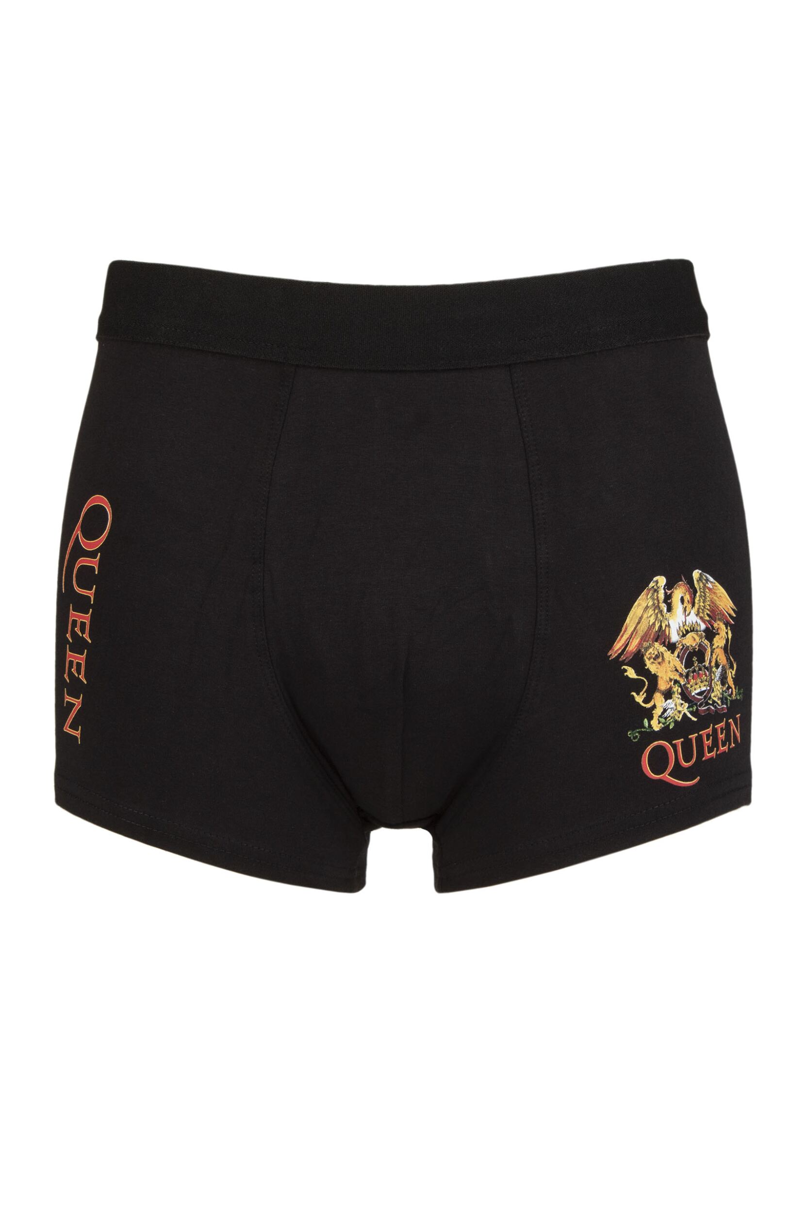 SOCKSHOP Music Collection 1 Pack Queen Boxer Shorts Black Large