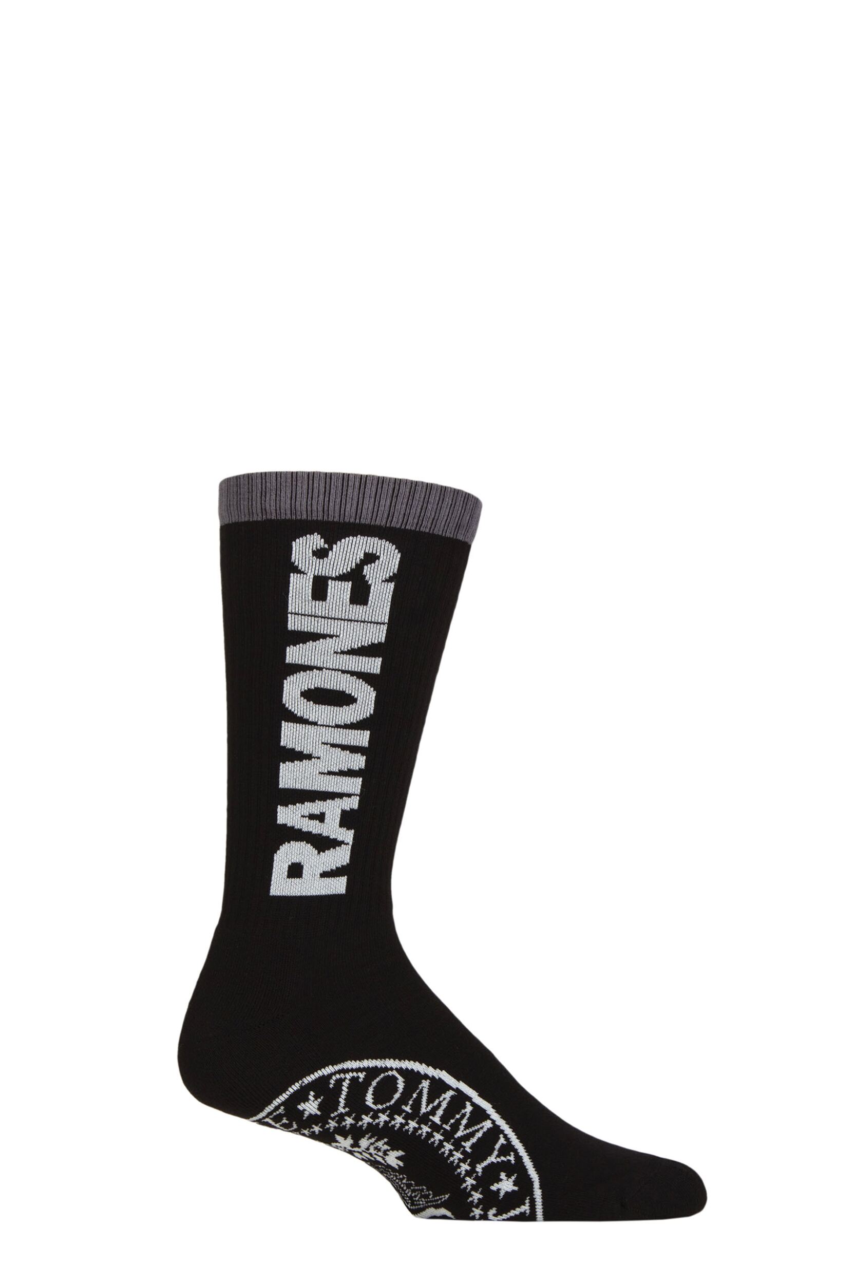 SOCKSHOP Music Collection 1 Pair Ramones Cotton Socks Presidential Seal One Size